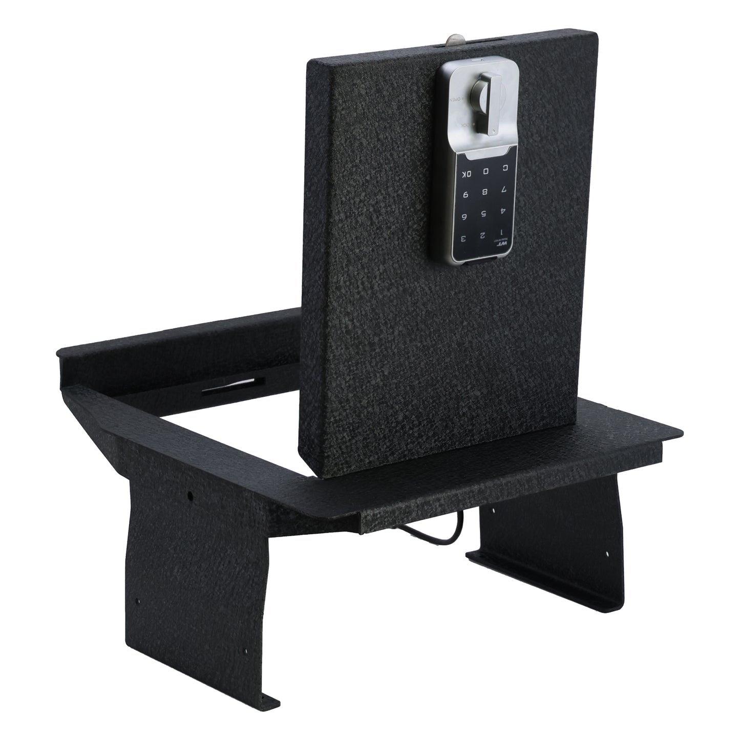Console Safe Vault for 2021-2024 Ford F-150 Lightning (Electronic Keypad Lock)