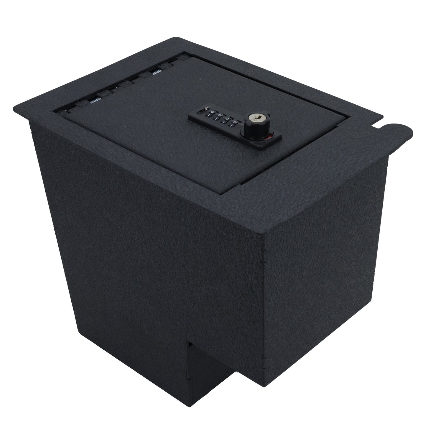 Console Safe Vault for Toyota 4Runner 2010-2024 (4 Digit Combo Lock with Key)