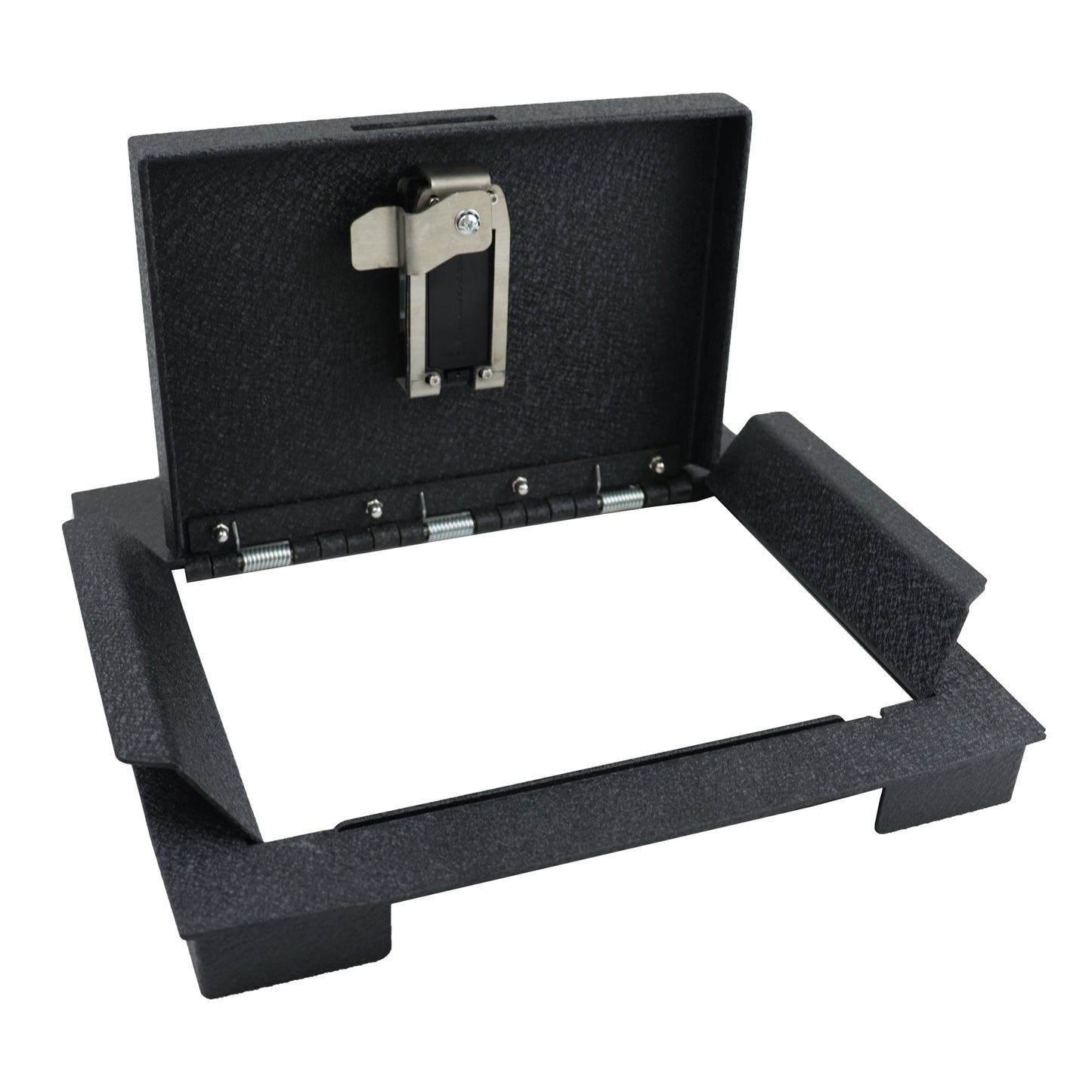 Console Safe Vault for 2023-2025 Ford F250 Super Duty (Fingerprint Lock with Key)