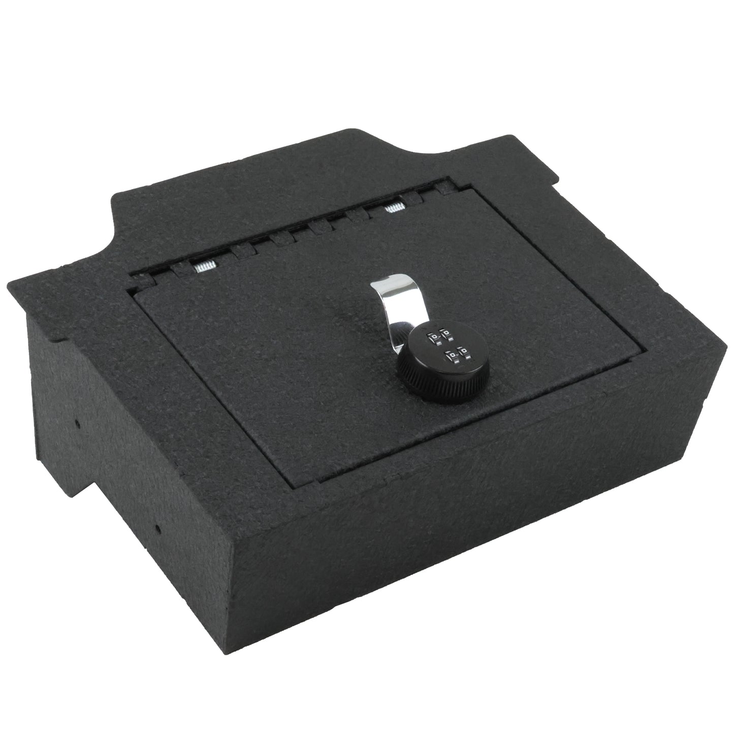 Console Safe Vault for 2019-2025 Dodge Ram 1500/2500/3500 Laramie (4-Digit Combo Lock)