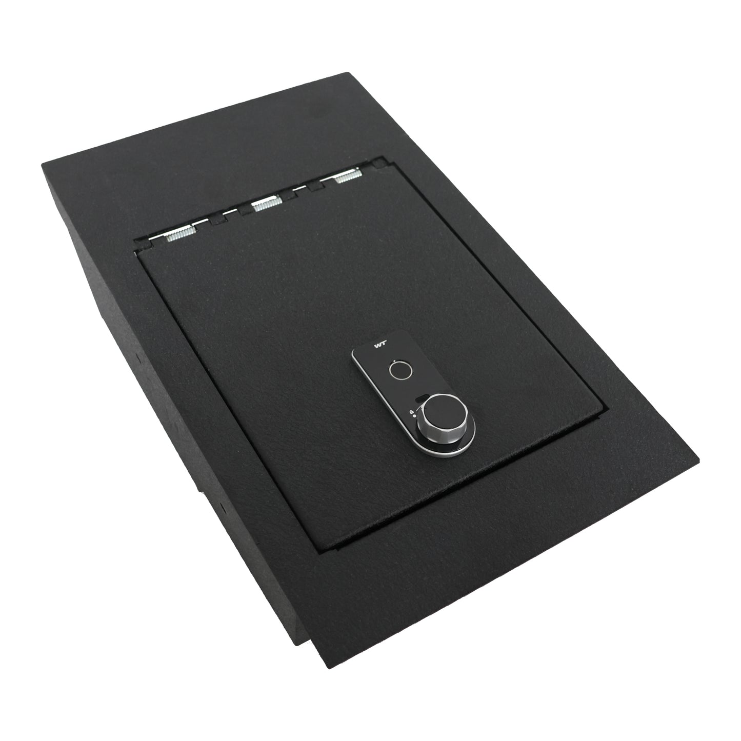 Underseat Console Safe Vault for 2015-2025 Ford F150 (Fingerprint Lock with Key)