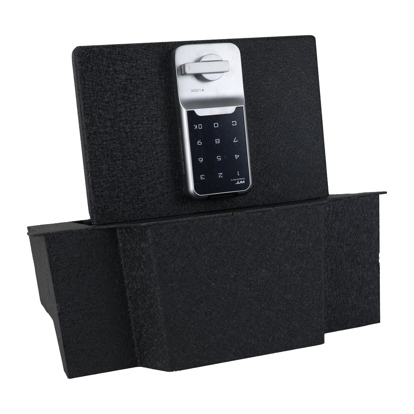 Console Safe Vault for 2019-2025 Dodge Ram 1500/2500/3500 Laramie (Electronic Keypad Lock)