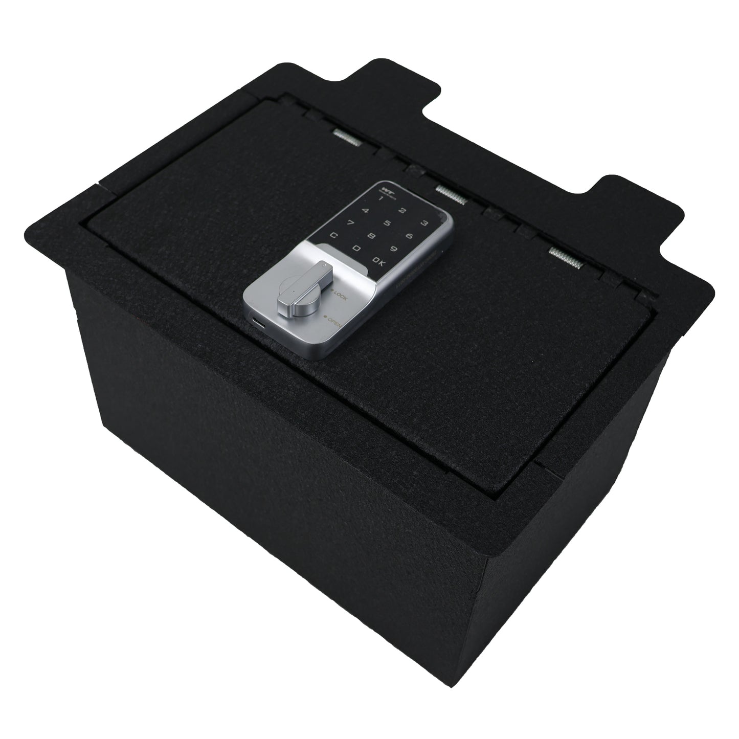 Console Safe Vault for Chevrolet Silverado 1500 2019-2022 (Electronic Keypad Lock)