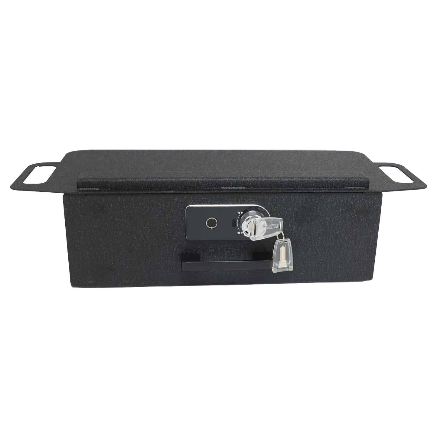 Underseat Console Safe Vault for 2024-2025 Tesla Cybertruck (Fingerprint Lock with Key)