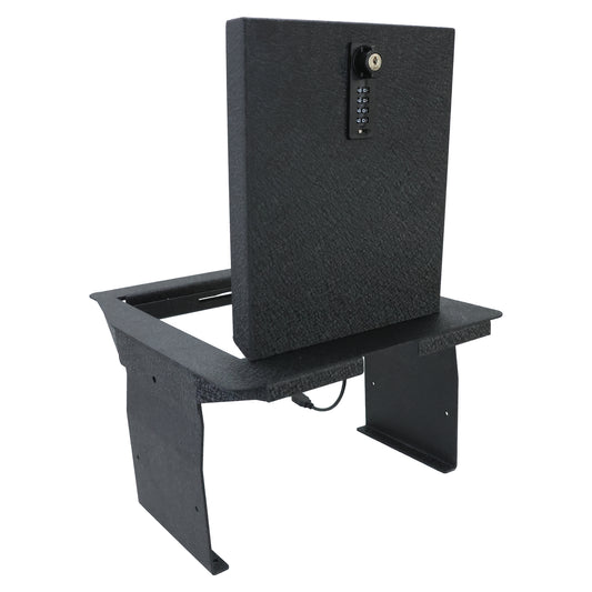 Console Safe Vault for Ford F150 2015-2020 (4 Digit Combo Lock with Key)