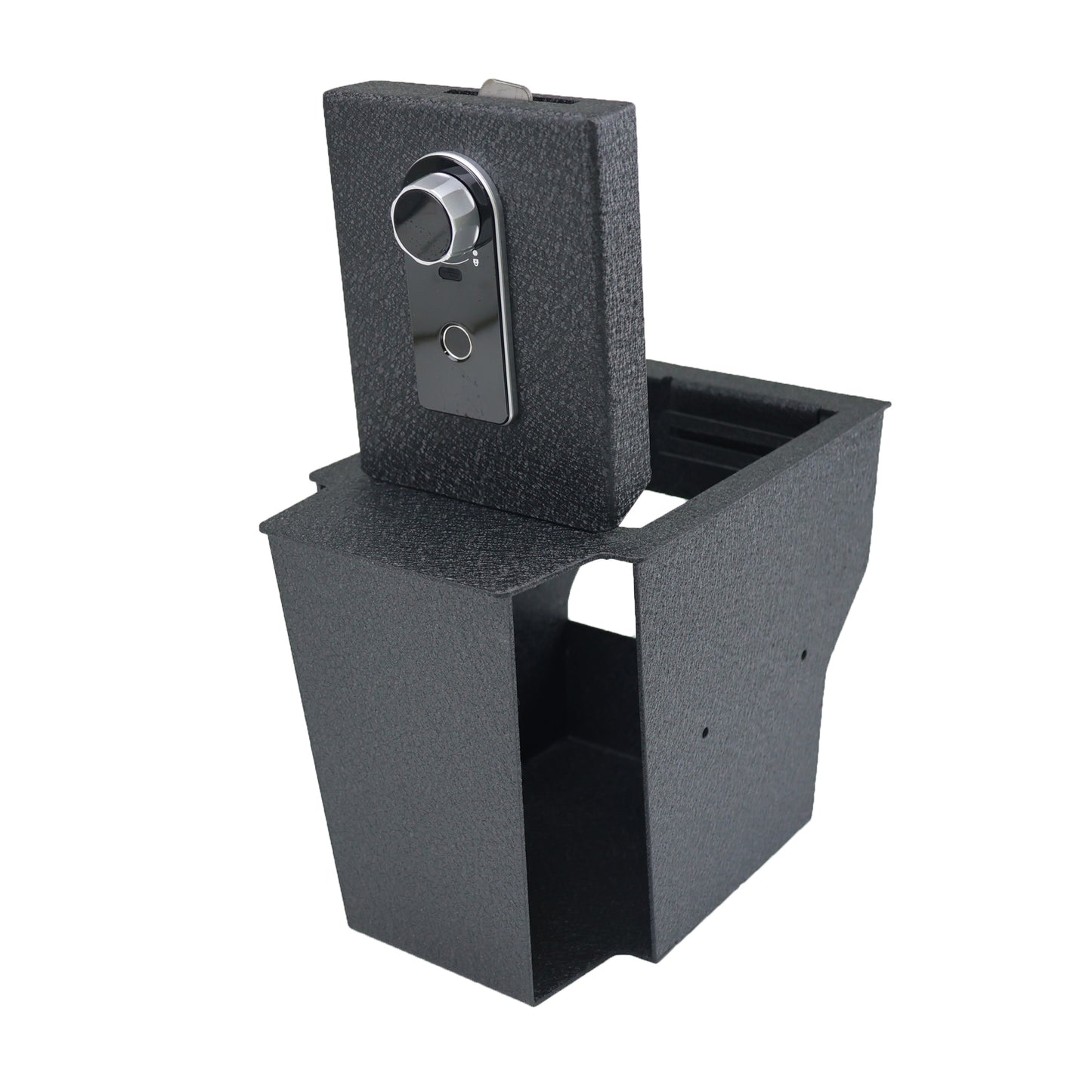 Console Safe Vault for 2019-2025 Chevrolet Blazer (Fingerprint Lock with Key)