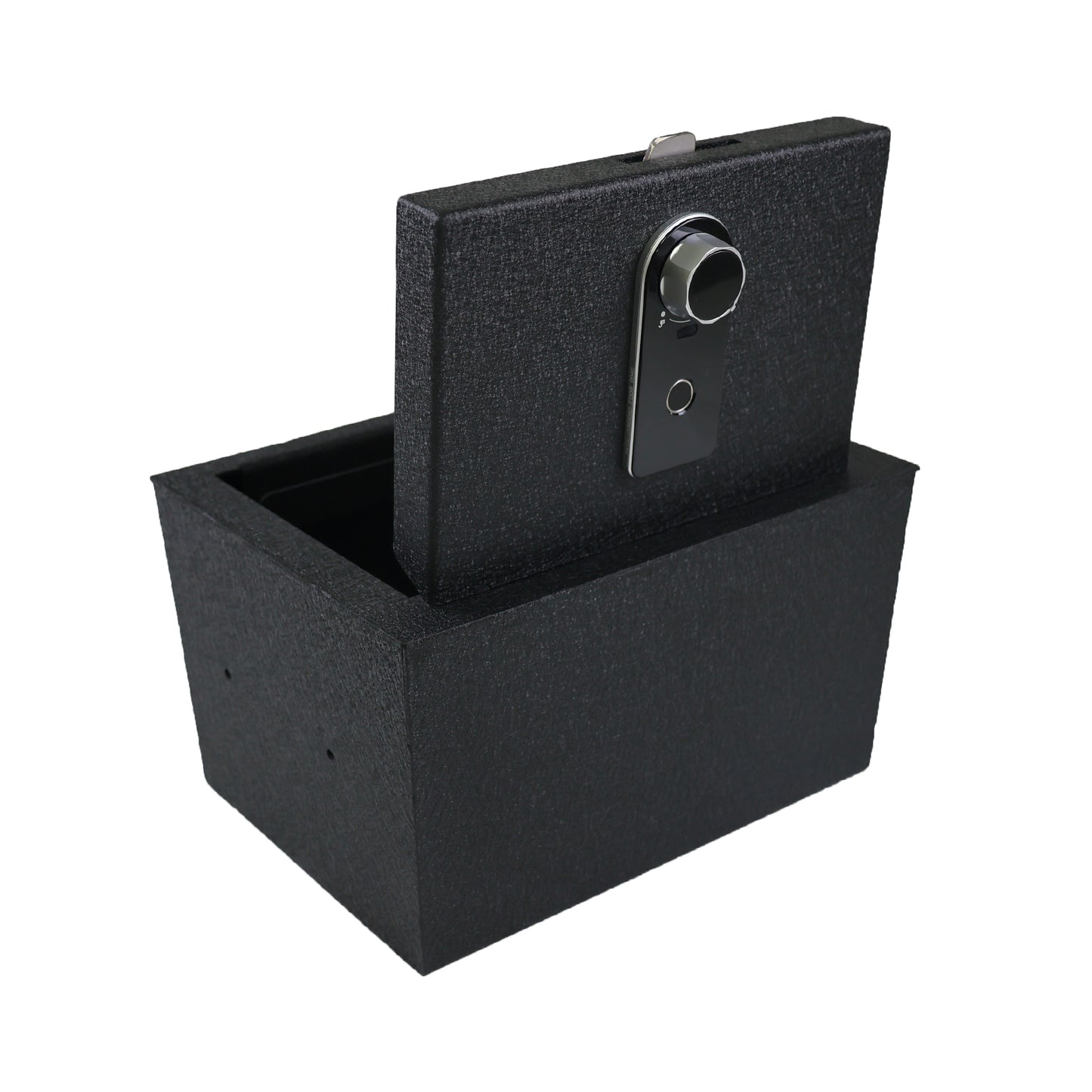 Console Safe Vault for 2021-2025 Cadillac Escalade (Fingerprint Lock with Key)