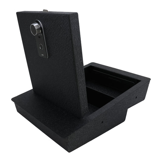 Underseat Console Safe Vault for 2015-2019 Chevrolet Suburban (Fingerprint Lock with Key)