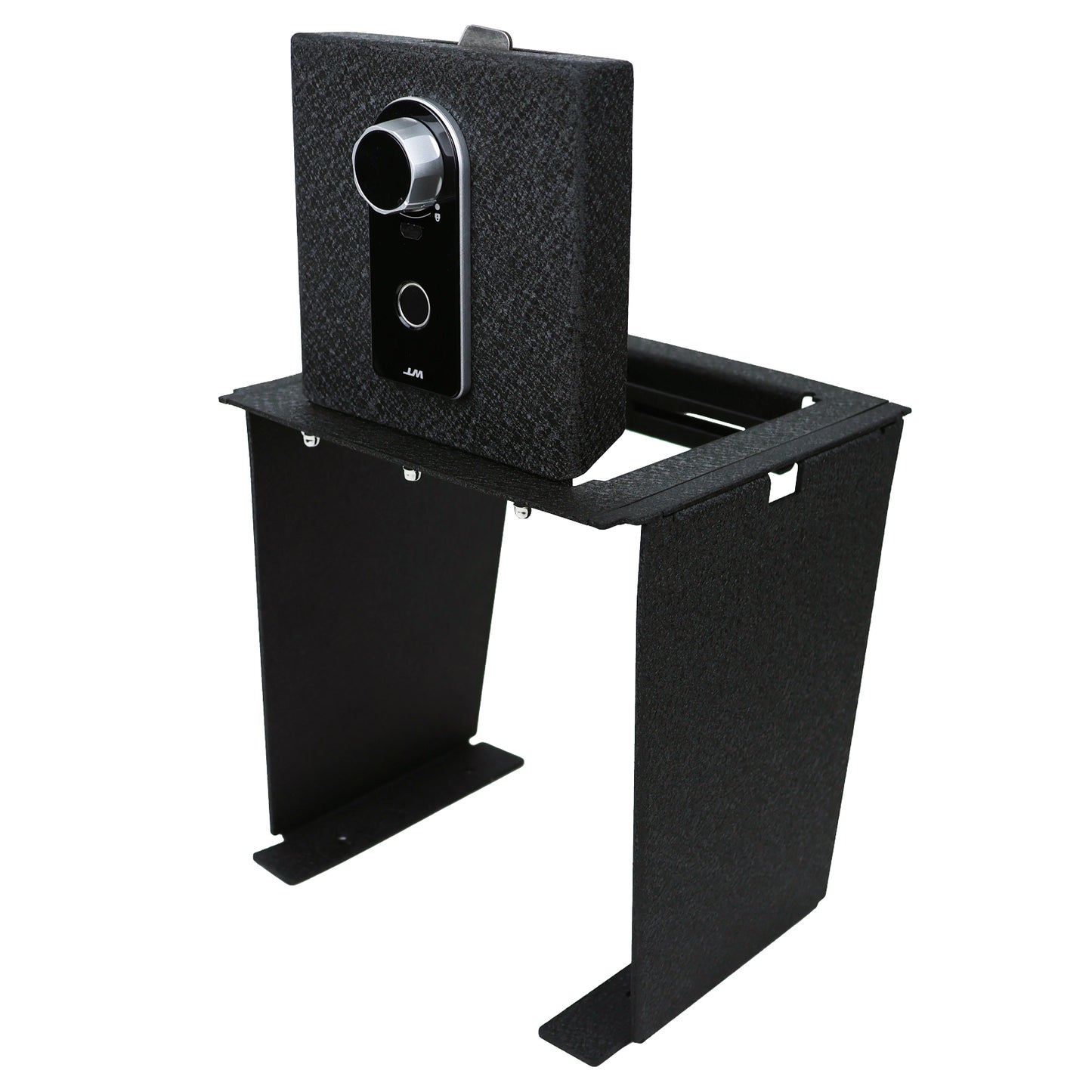 Console Safe Vault for 2021-2026 Ford Bronco (Fingerprint Lock with Key)