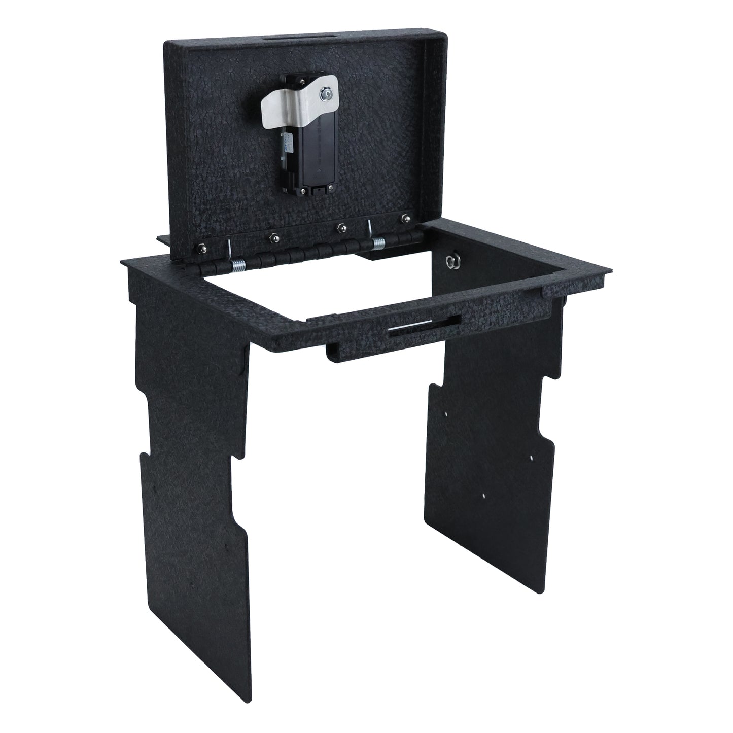 Front Center Console Safe Vault for 2018-2024 Lincoln Navigator (Fingerprint Lock with Key)