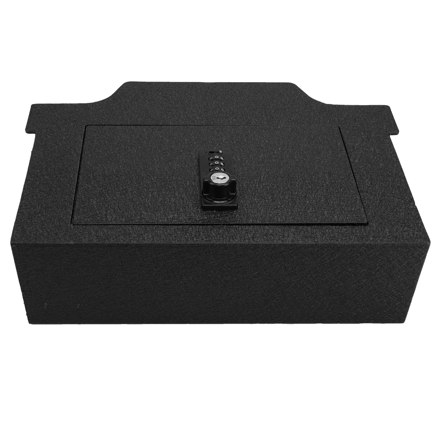 Pro Console Safe Vault for 2019-2025 Dodge Ram 1500/2500/3500 Powerwagon (4 Digit Combo Lock with Key)