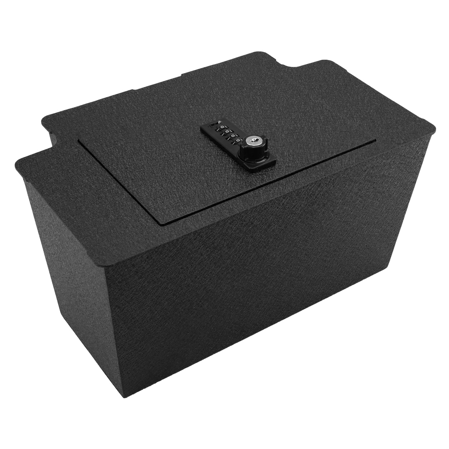 Pro Console Safe Vault for Chevrolet Silverado 2023-2025 (4 Digit Combo Lock with Key)