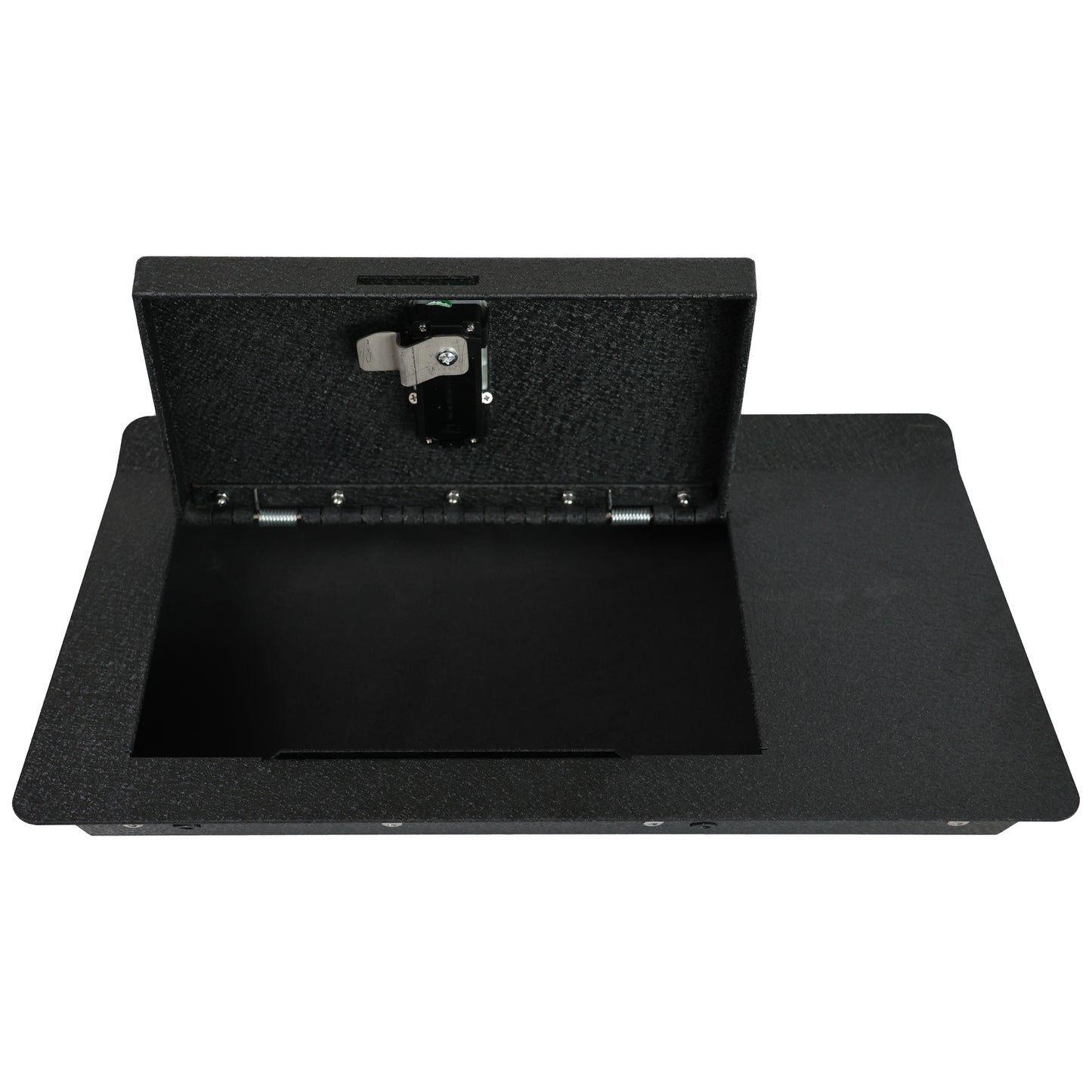 Underseat Console Safe Vault for 2021-2024 Ford Bronco Sport (Fingerprint Lock with Key)