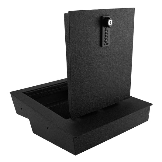 Pro Underseat Console Safe Vault for 2014-2018 GMC Sierra 1500 (4 Digit Combo Lock with Key)