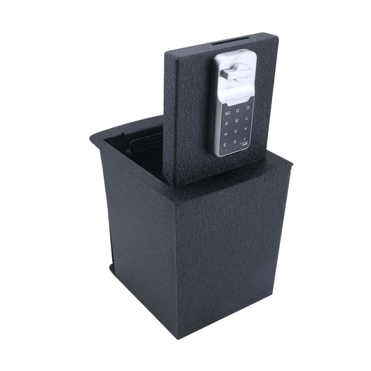 Console Safe Vault for 2019-2025 Kia Telluride with cigarette lighter (Electronic Keypad Lock)