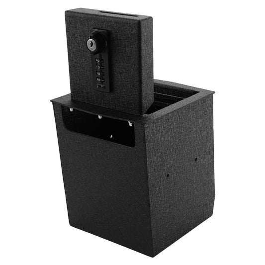 Console Safe Vault for 2025-2026 Subaru Forester (4 Digit Combo Lock with Key)