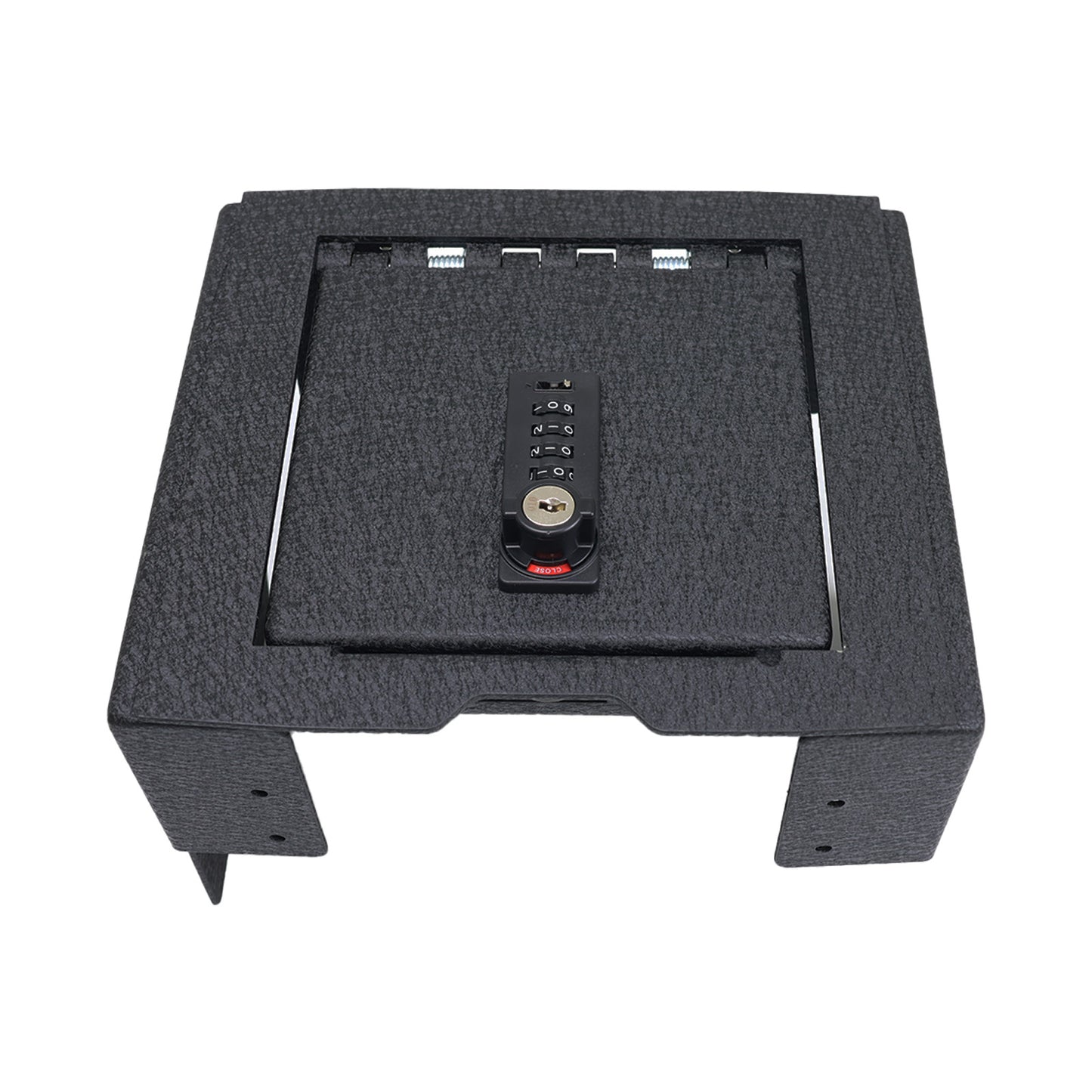 Console Safe Vault for 2024-2025 Ford Ranger (4 Digit Combo Lock with Key)