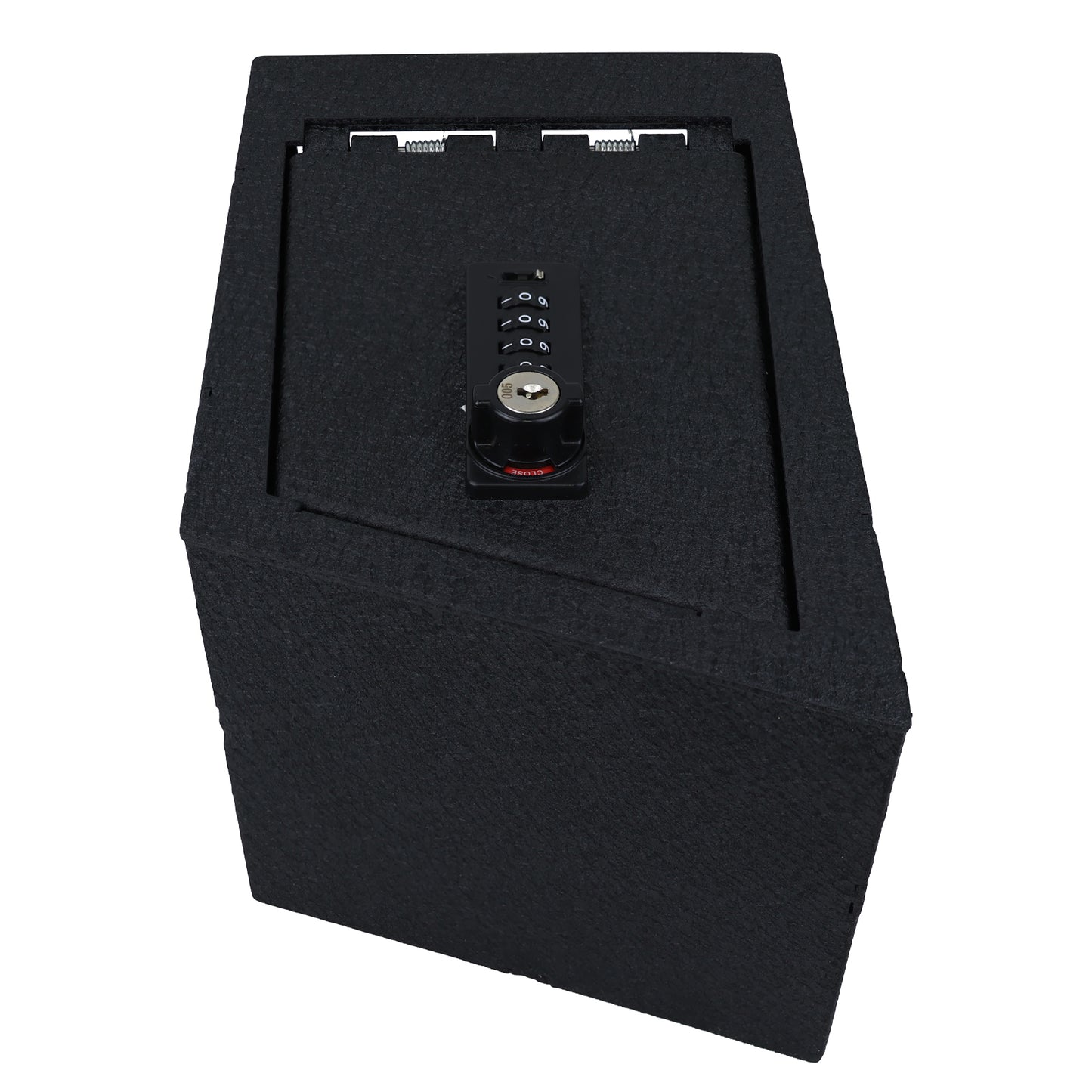 Console Safe Vault for 2021-2025 Hyundai Elantra Limited (4 Digit Combo Lock with Key)