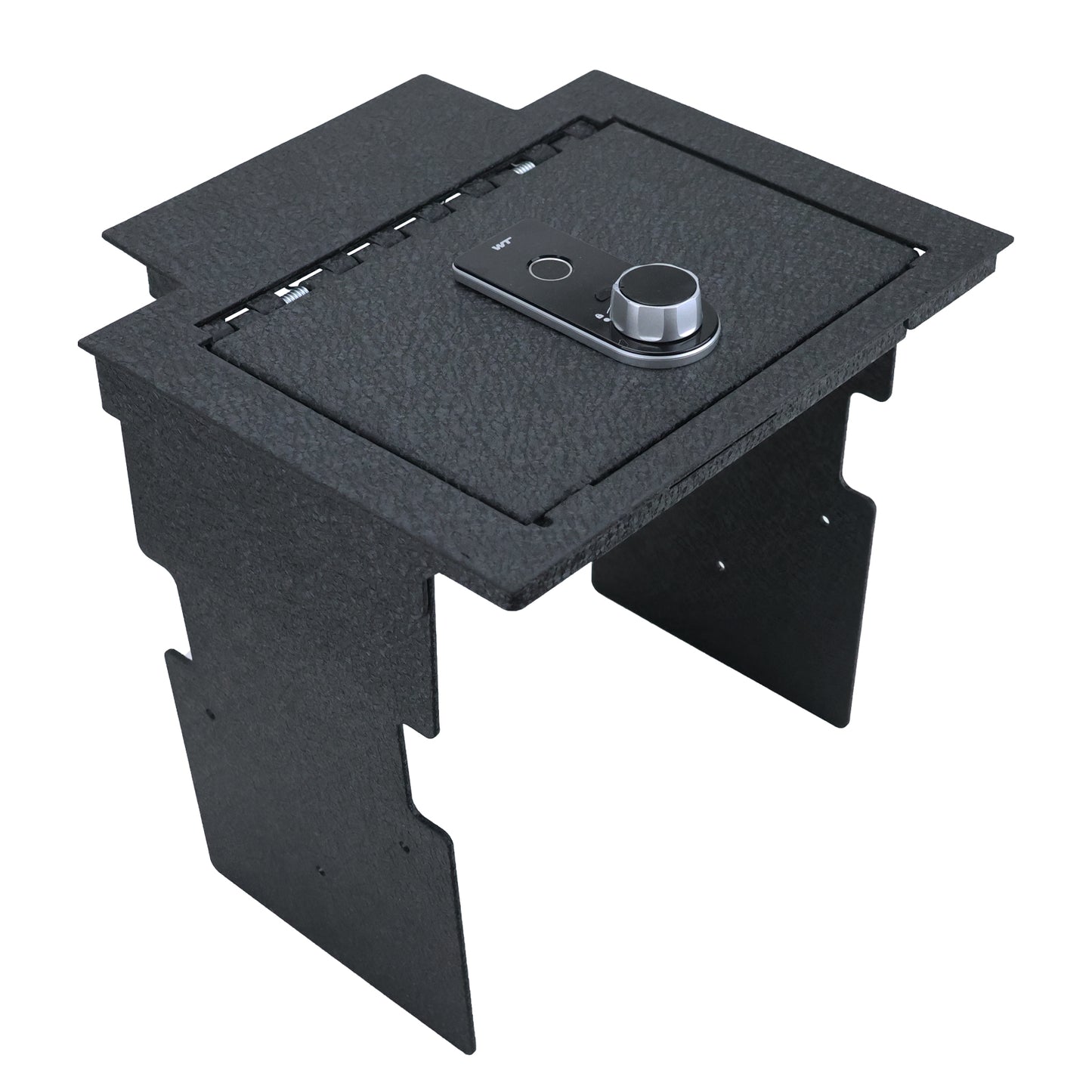 Front Center Console Safe Vault for 2018-2024 Lincoln Navigator (Fingerprint Lock with Key)