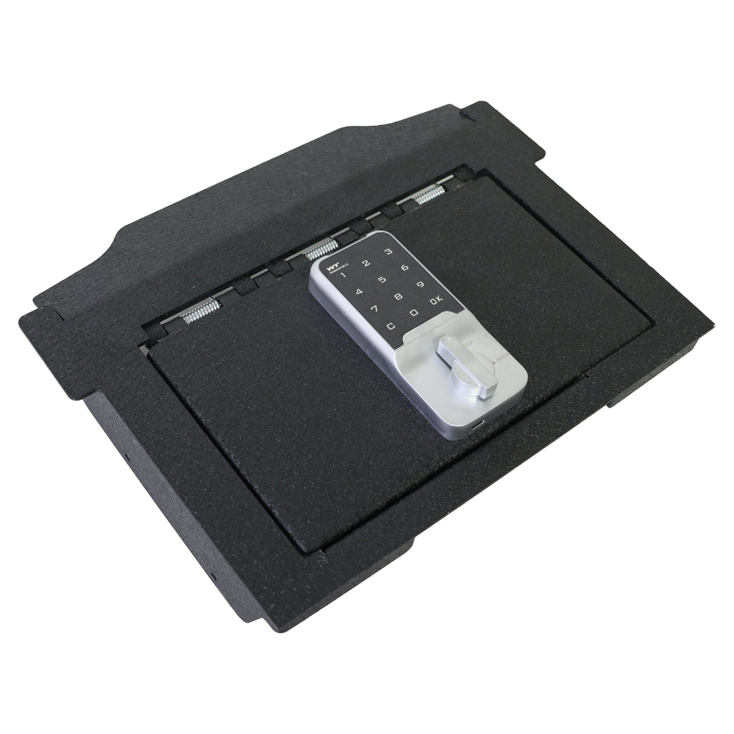 Console Safe Vault for 2021-2024 Dodge Ram TRX (Electronic Keypad Lock)