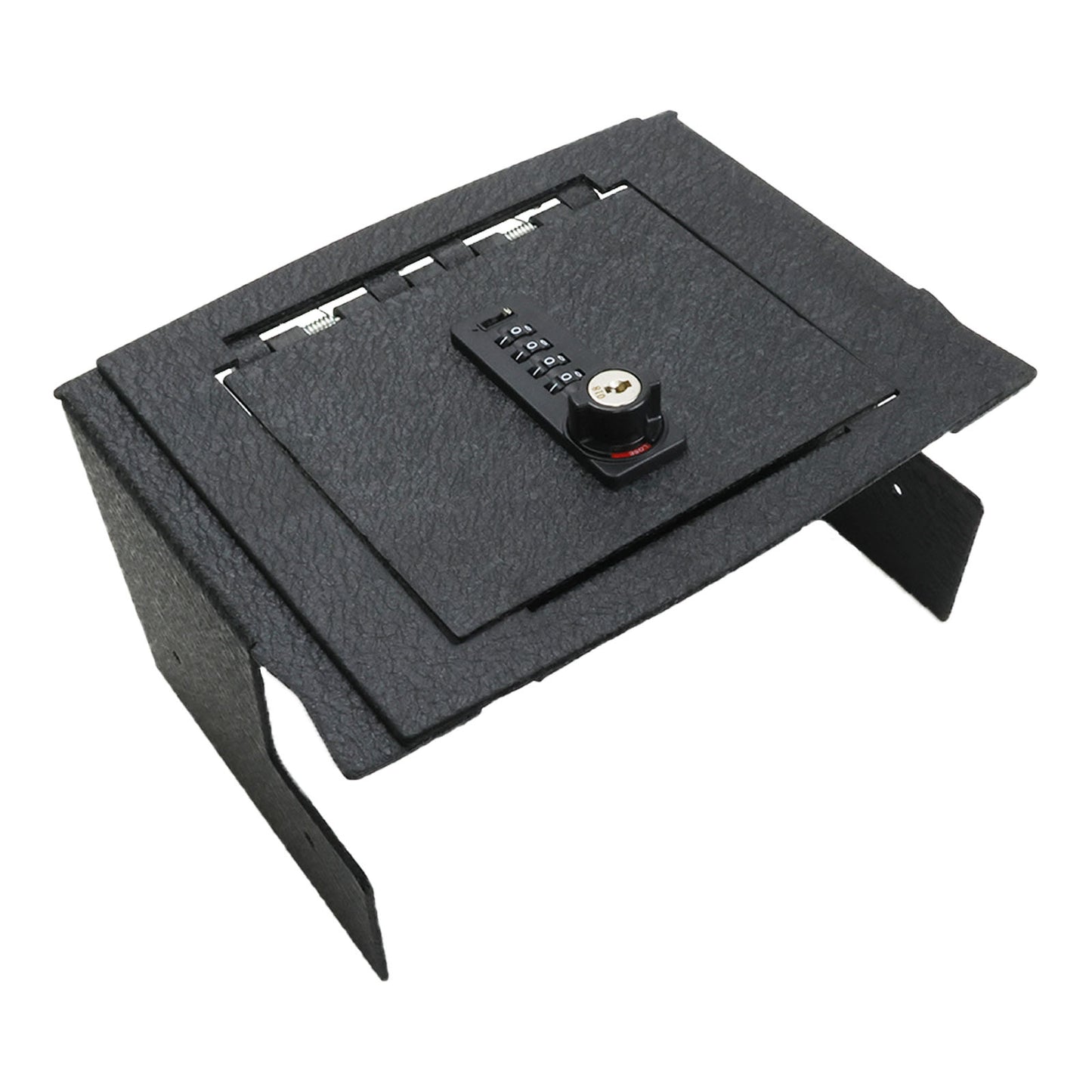 Console Safe Vault for 2024-2025 Toyota Tacoma (4 Digit Combo Lock with Key)