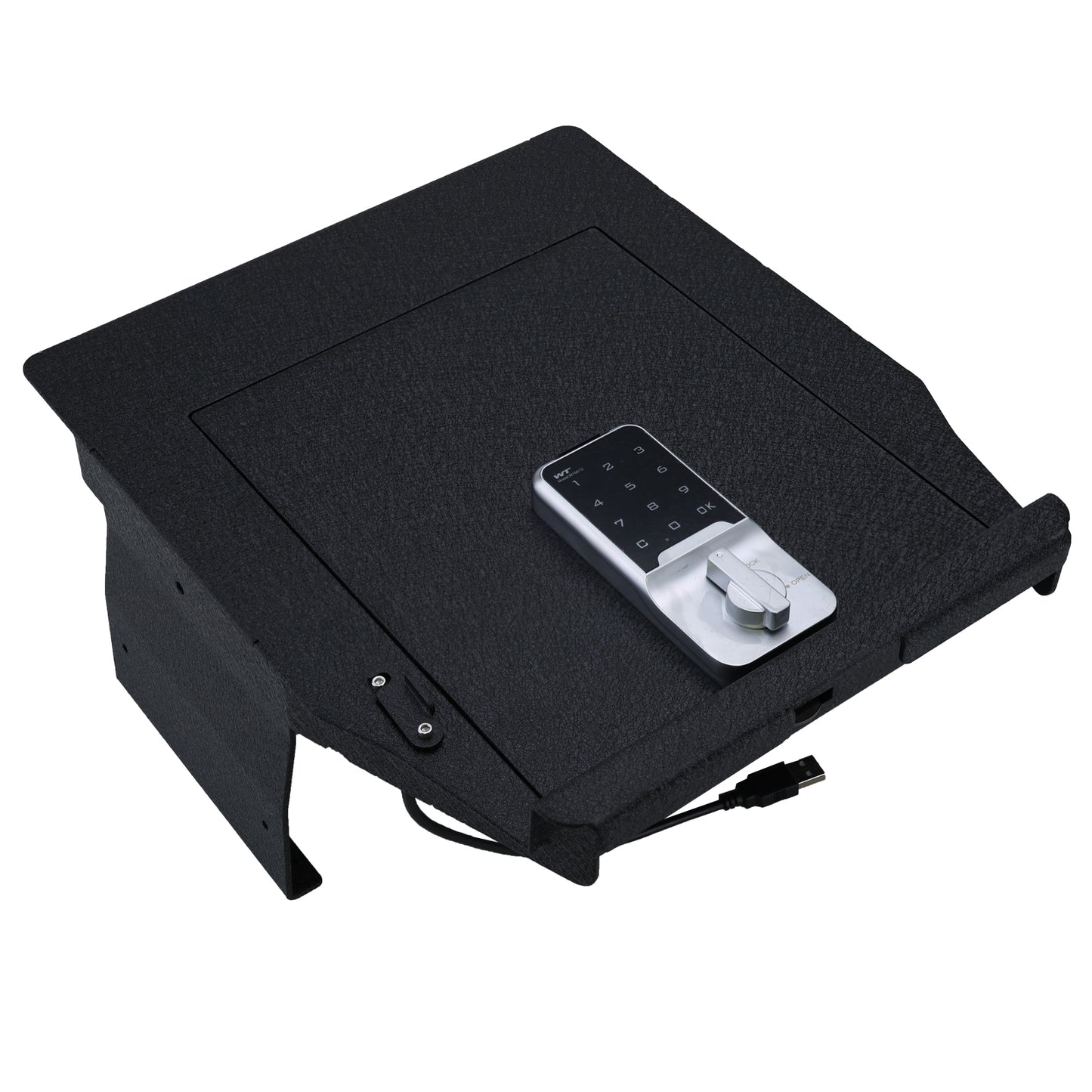 Pro Console Safe Vault for 2021-2024 Ford F-150 Lightning (Electronic Keypad Lock)