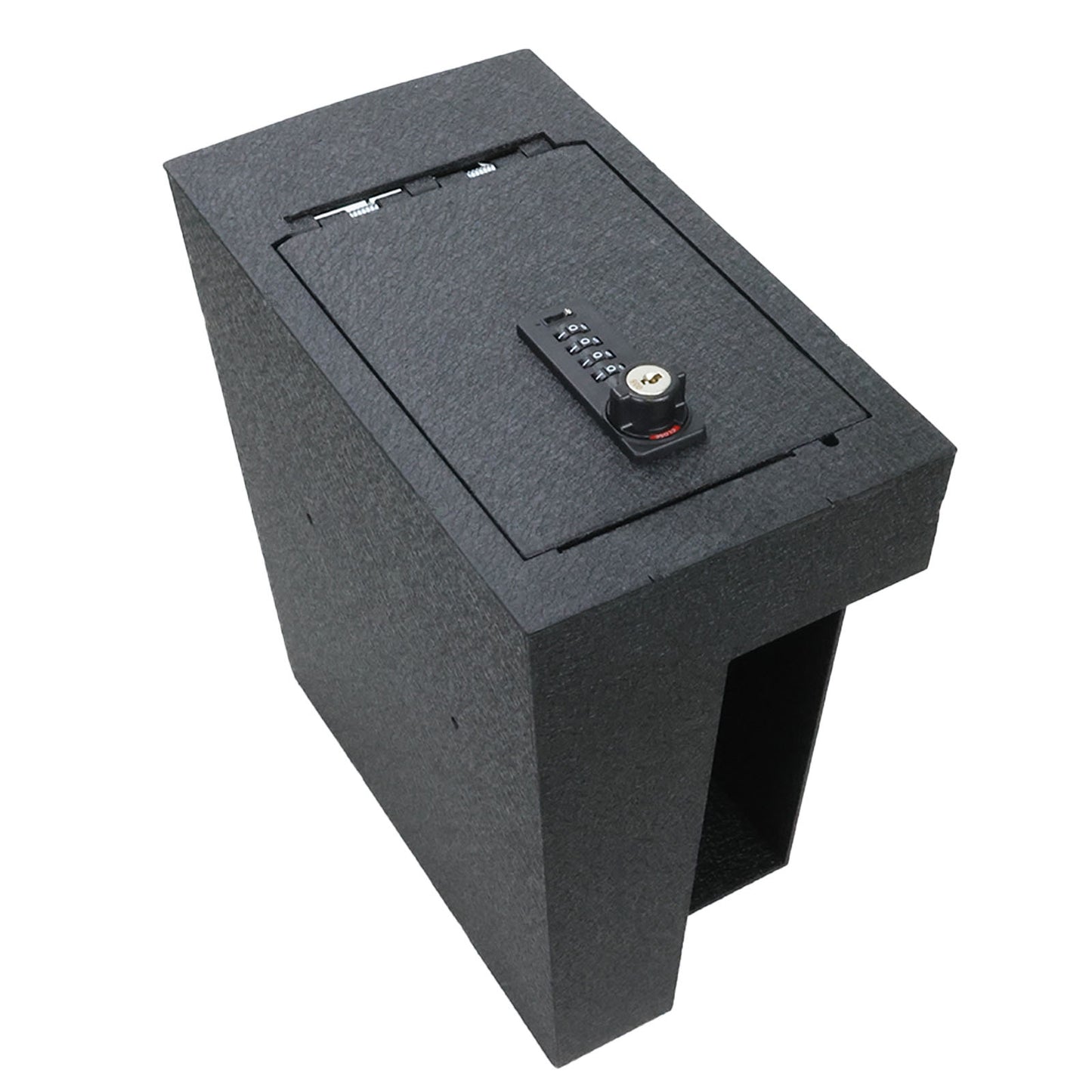 Console Safe Vault for 2018-2024 Chevrolet Equinox (4 Digit Combo Lock with Key)