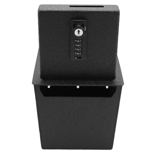 Console Safe Vault for 2025-2026 Mitsubishi Outlander (4 Digit Combo Lock with Key)