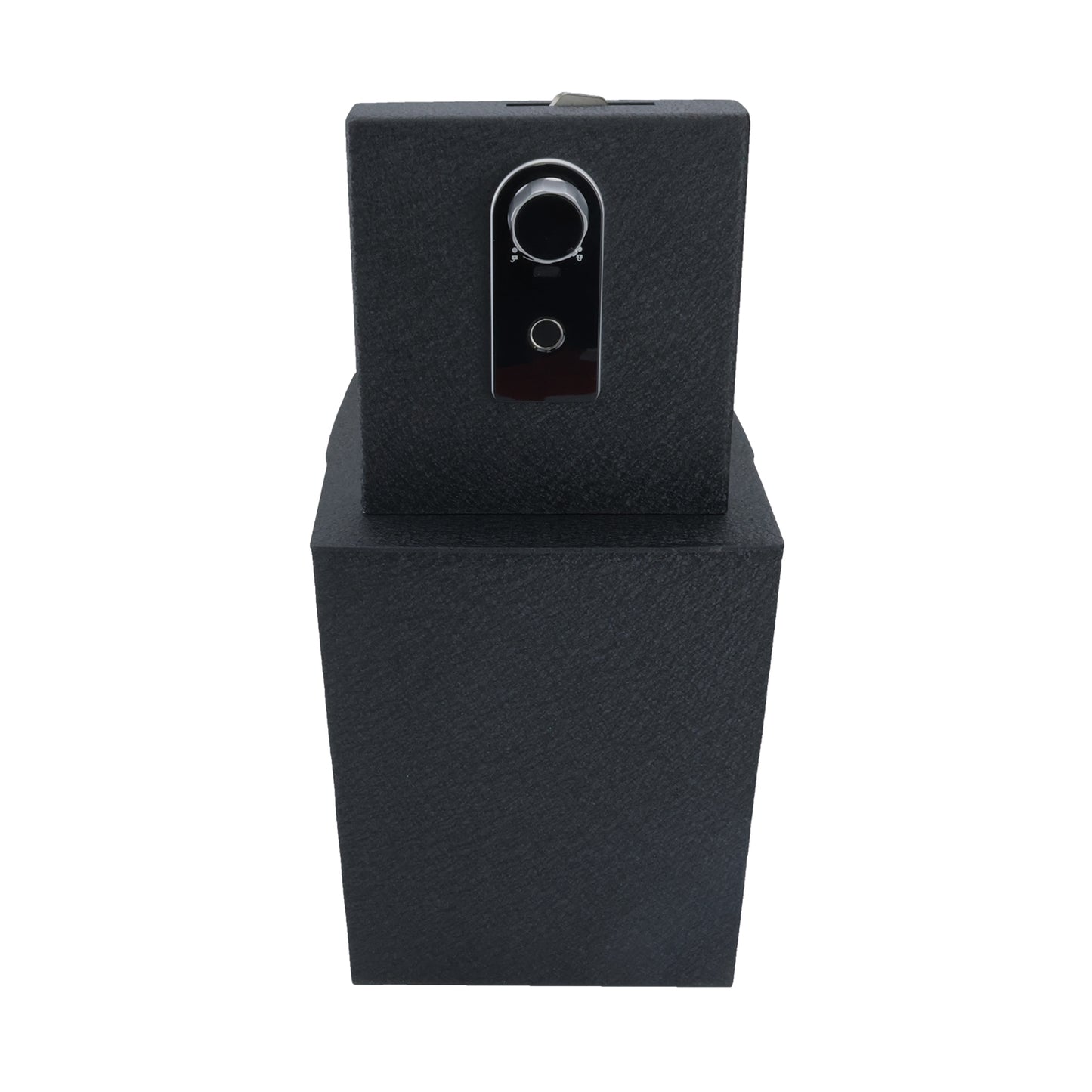 Console Safe Vault for 2019-2025 Kia Telluride with cigarette lighter (Fingerprint Lock with Key)
