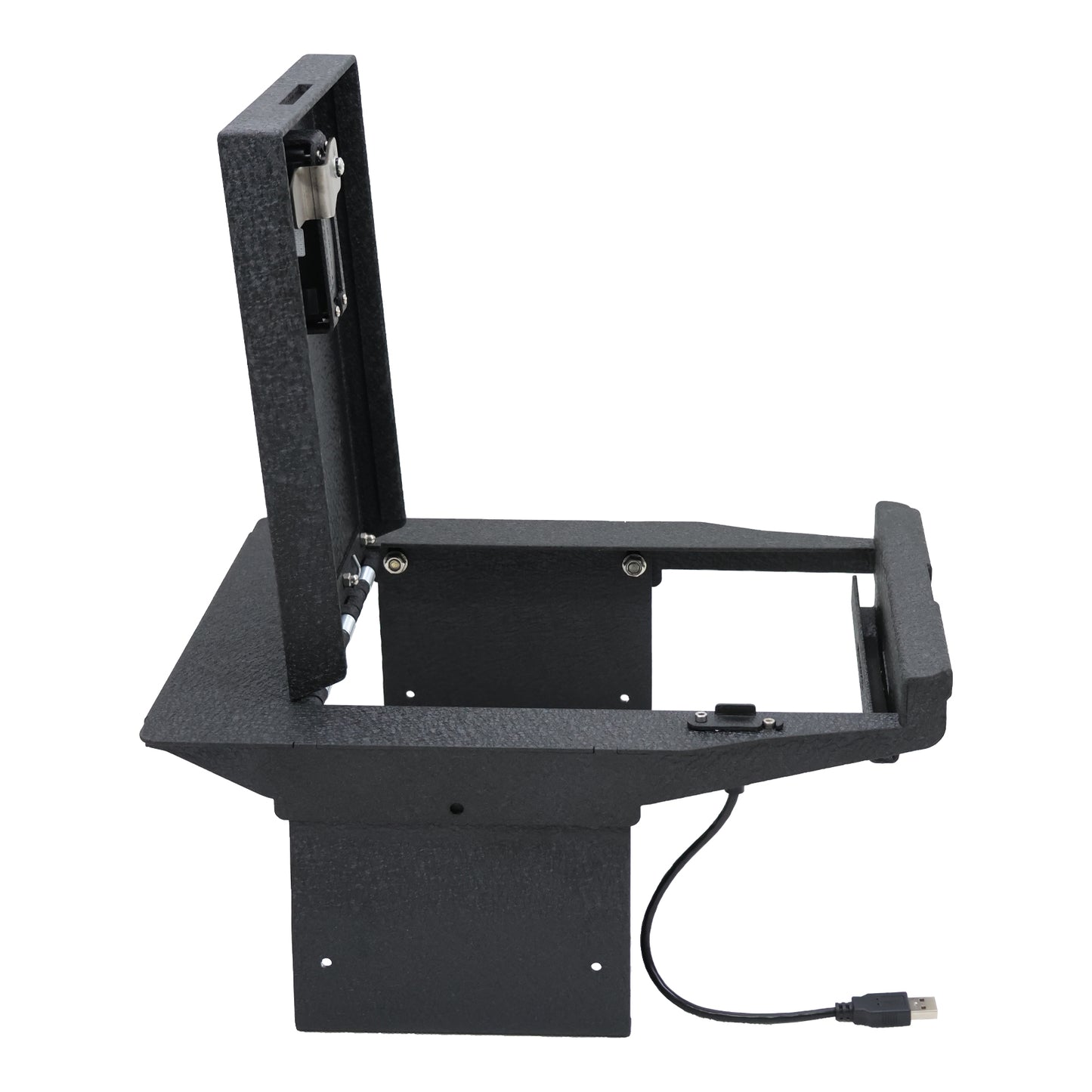 Console Safe Vault for 2021-2024 Ford F-150 (Fingerprint Lock with Key)
