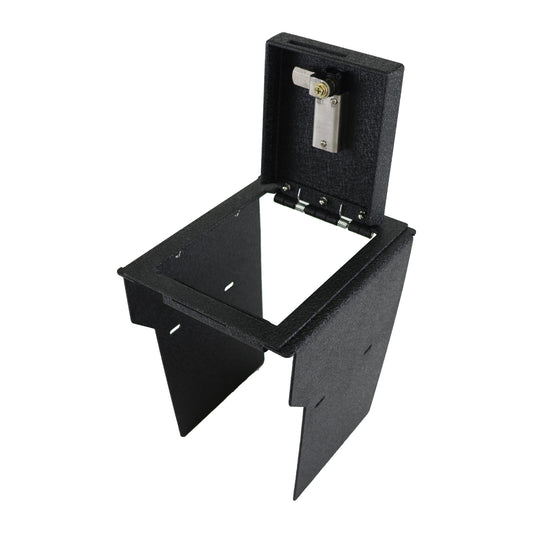 Console Safe Vault for 2021-2026 Rivian R1S/R1T (4 Digit Combo Lock with Key)