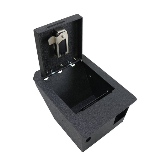 Console Safe Vault for 2024-2025 Tesla Cybertruck (Fingerprint Lock with Key)