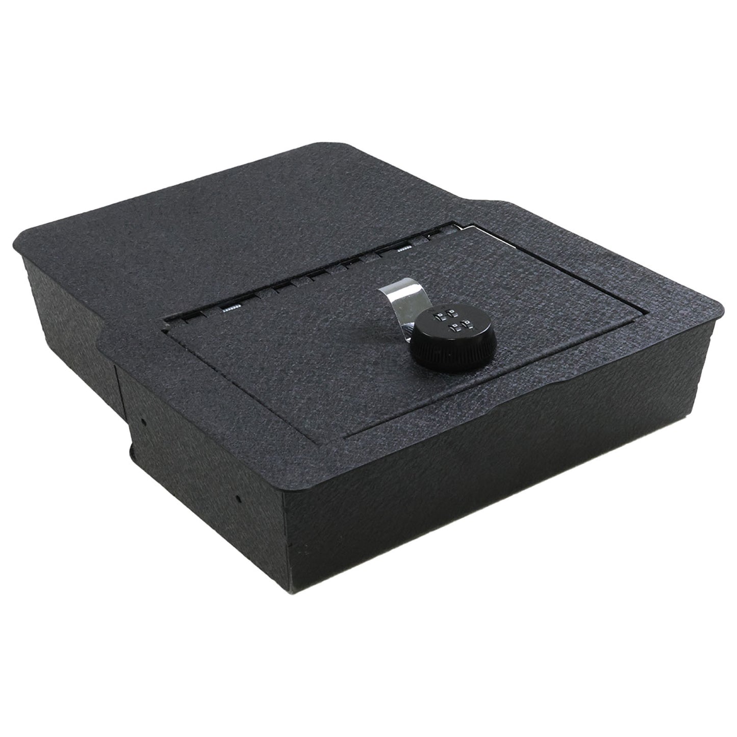 Underseat Console Safe Vault for 2020-2024 Dodge Ram 1500/2500/3500 (4-Digit Combo Lock)