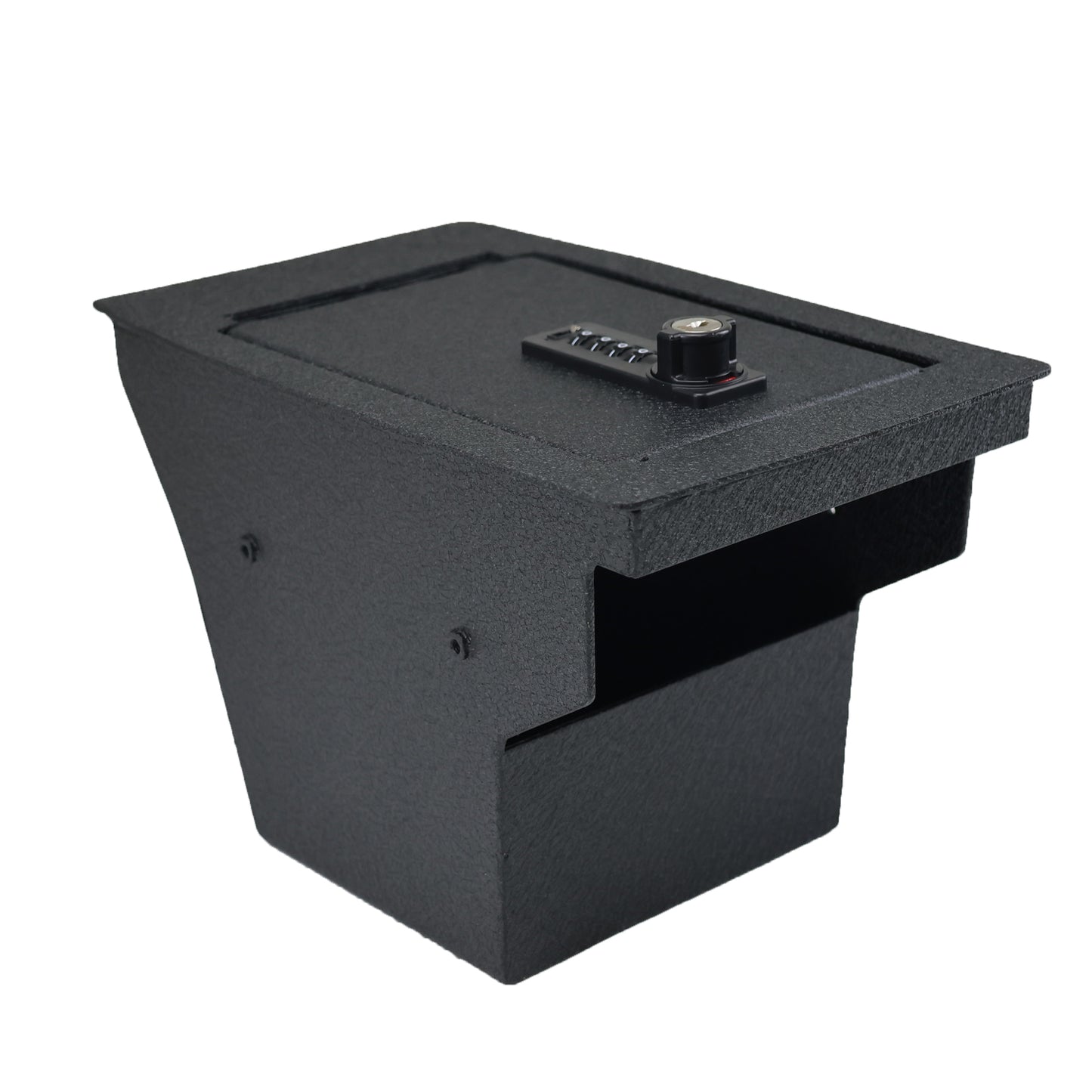 Console Gun Safe Vault for 2015-2024 Jeep Cherokee (4 Digit Combo Lock with Key)