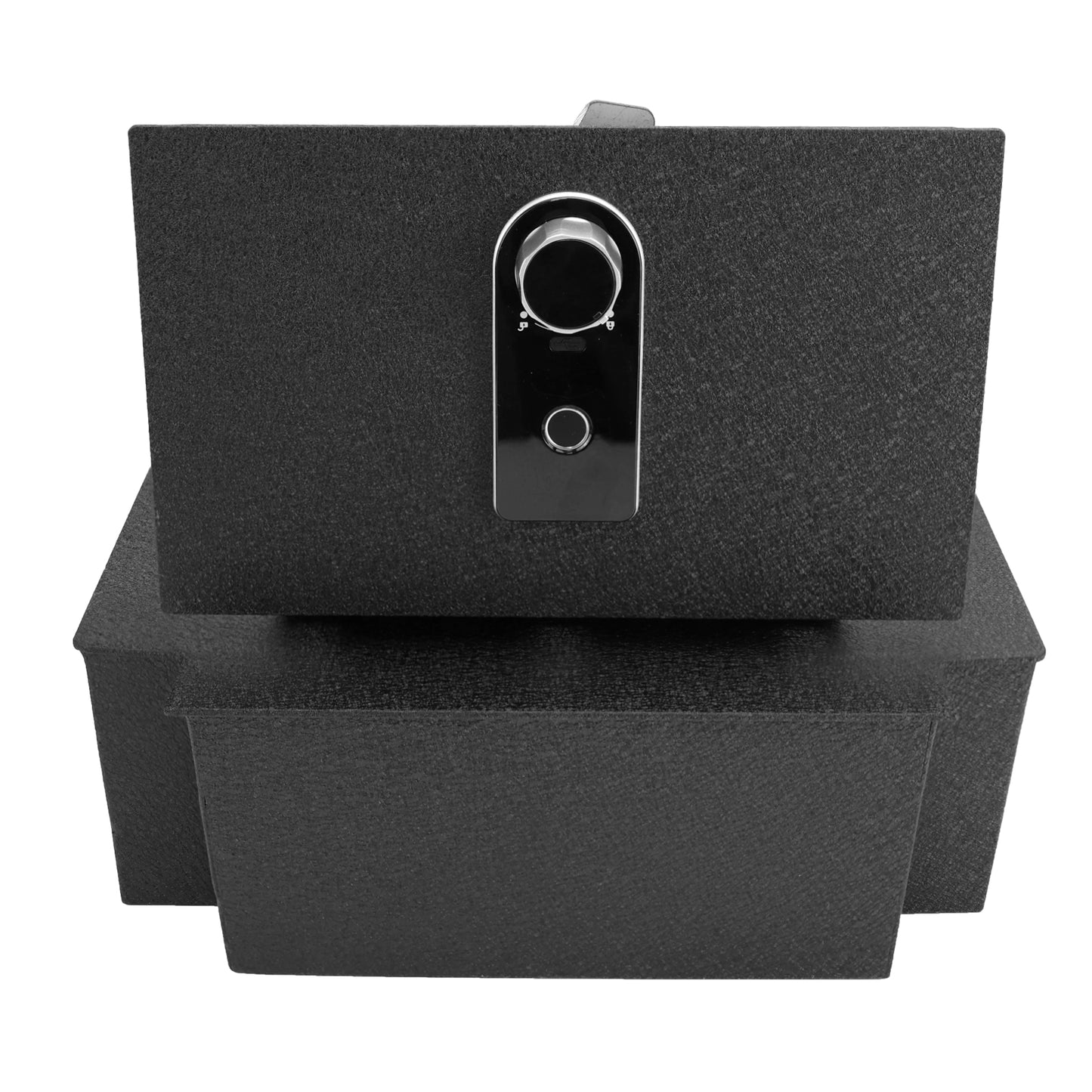 Pro Console Gun Safe Vault for 2021-2025 Chevrolet Tahoe Sliding (Fingerprint Lock with Key)