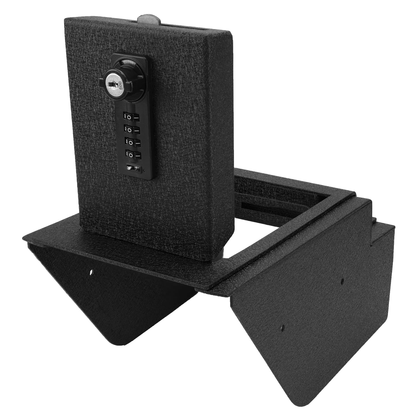 Console Safe Vault for 2019-2024 Benz G550 (4 Digit Combo Lock with Key)