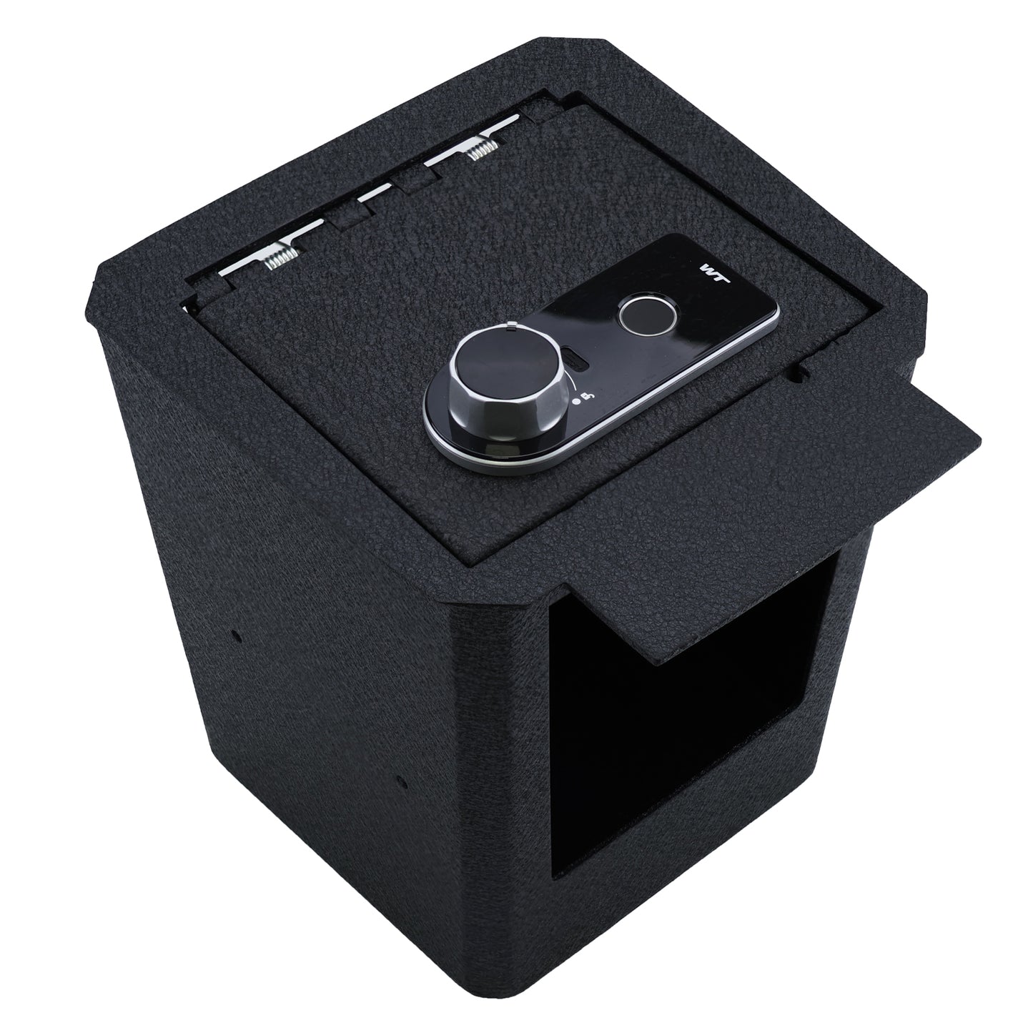 Console Gun Safe Vault for 2023-2025 Chevrolet Colorado (Fingerprint Lock with Key)