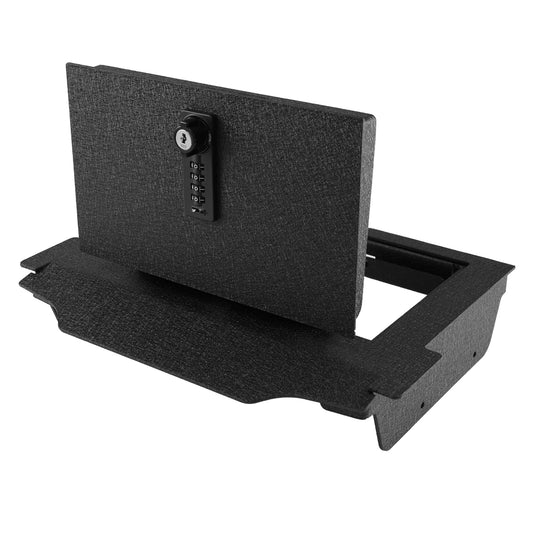 Pro Console Safe Vault for 2022-2026 Dodge Ram Rebel GT (4 Digit Combo Lock with Key)