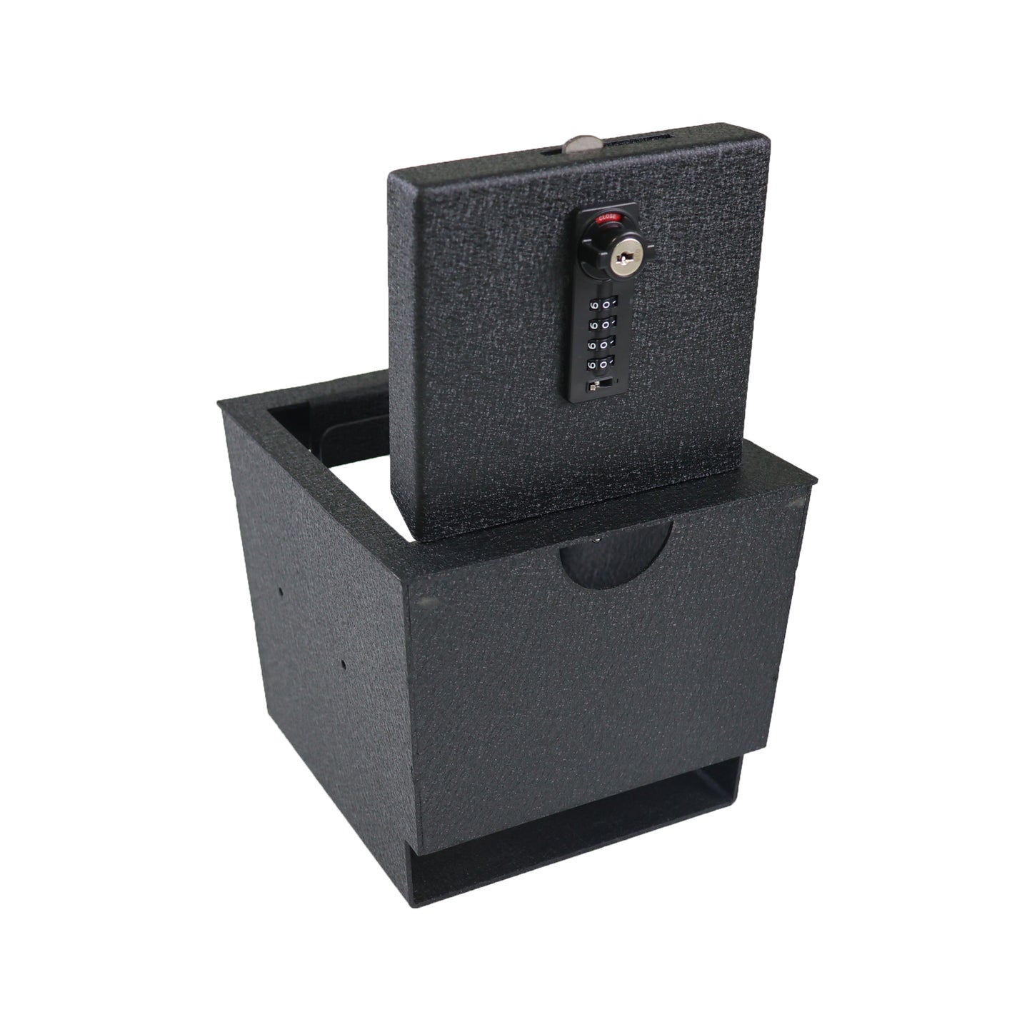 Console Safe Vault for 2024-2025 Lexus GX550 (4 Digit Combo Lock with Key)