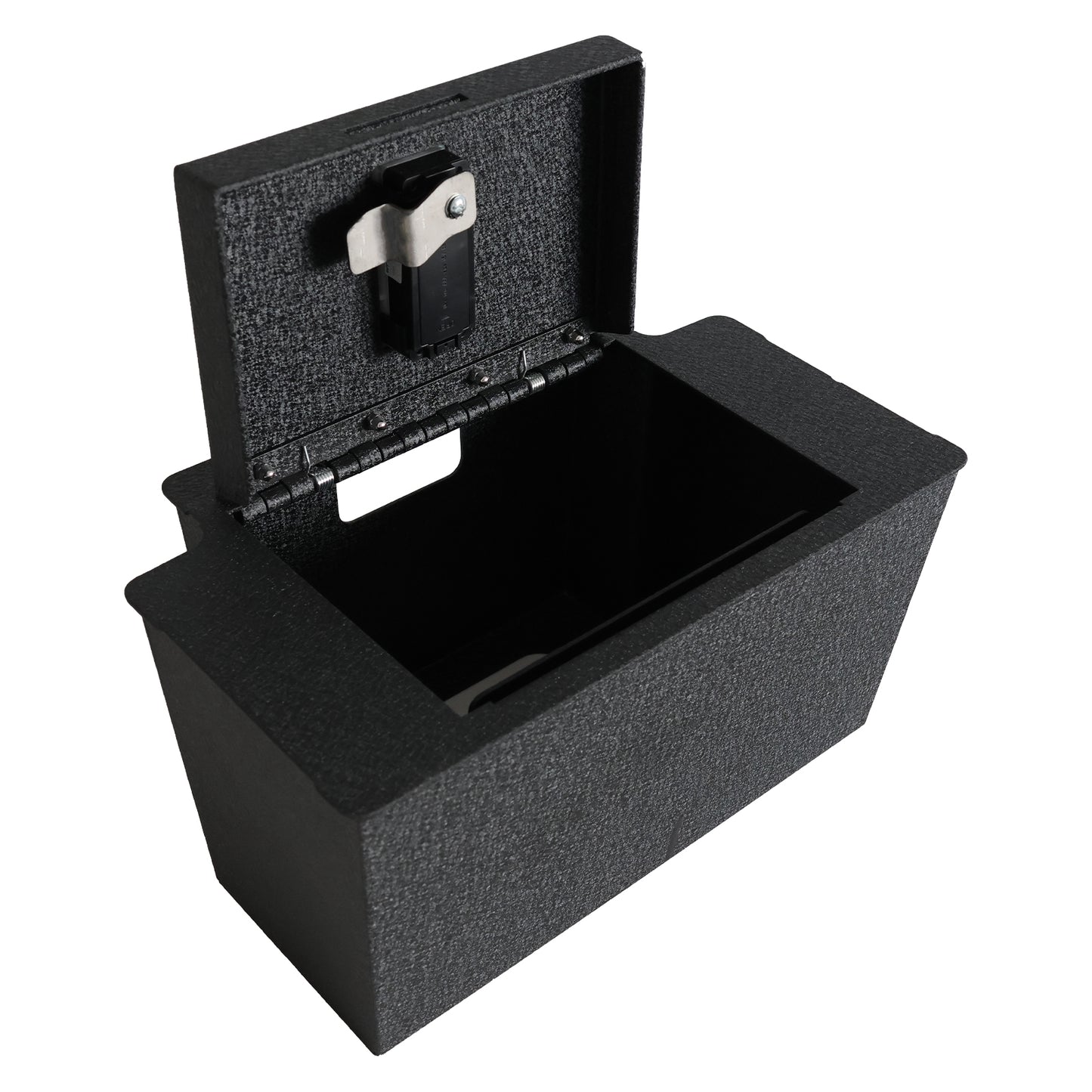 Console Safe Vault for Chevrolet Silverado 2023-2026 (Fingerprint Lock with Key)