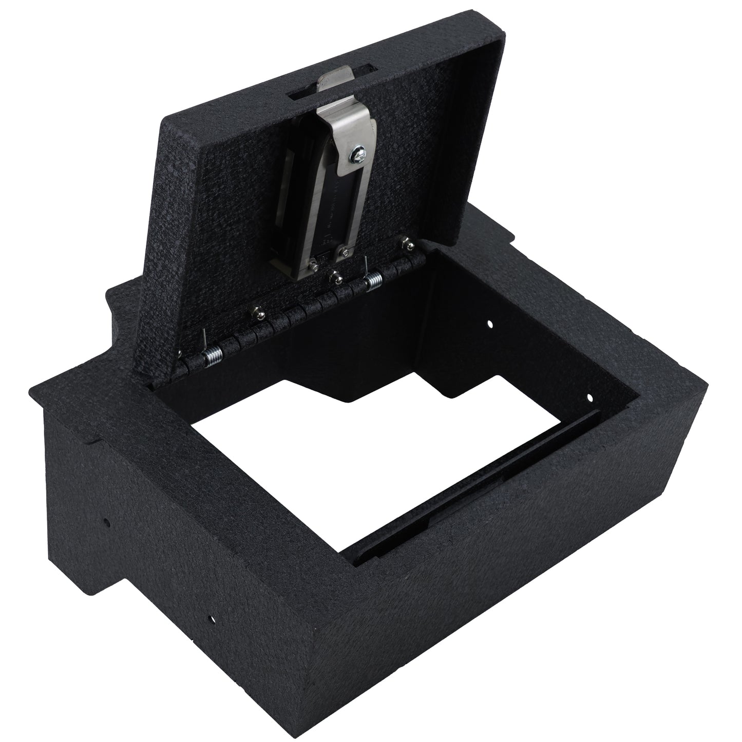 Console Safe Vault for 2019-2025 Dodge Ram 1500/2500/3500 Bighorn (Fingerprint Lock with Key)