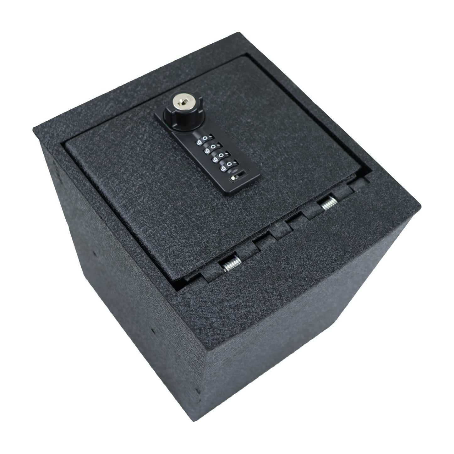 Console Safe Vault for 2017-2023 GMC Acadia (4 Digit Combo Lock with Key)
