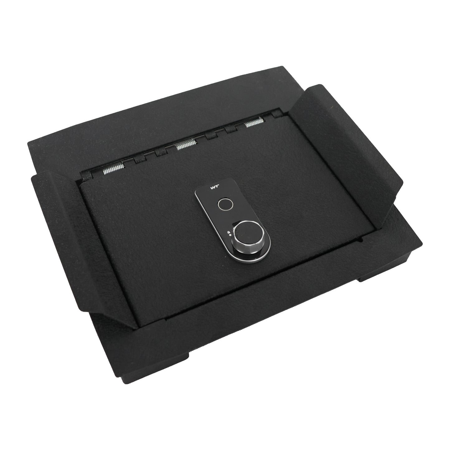 Console Safe Vault for 2023-2025 Ford F250 Super Duty (Fingerprint Lock with Key)