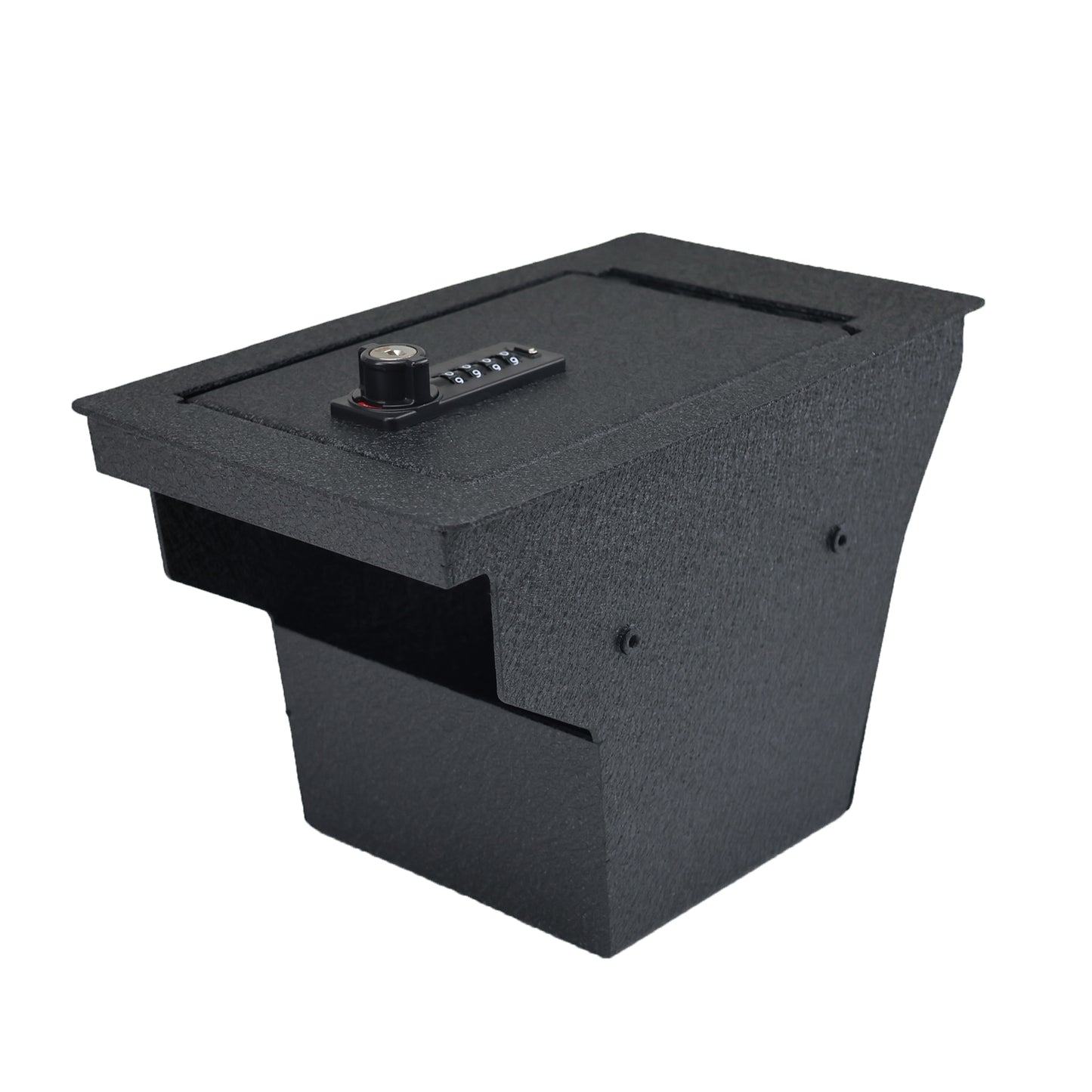 Console Gun Safe Vault for 2015-2024 Jeep Cherokee (4 Digit Combo Lock with Key)