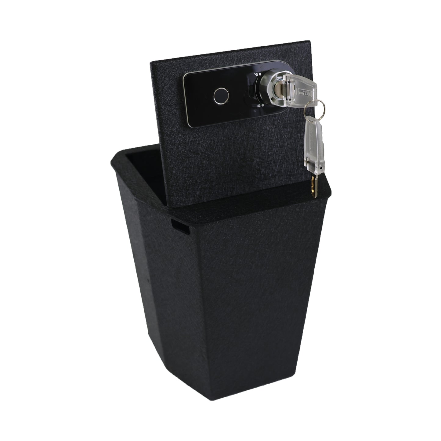 Console Safe Vault for 2019-2025 Land Rover Defender (Fingerprint Lock with Key)