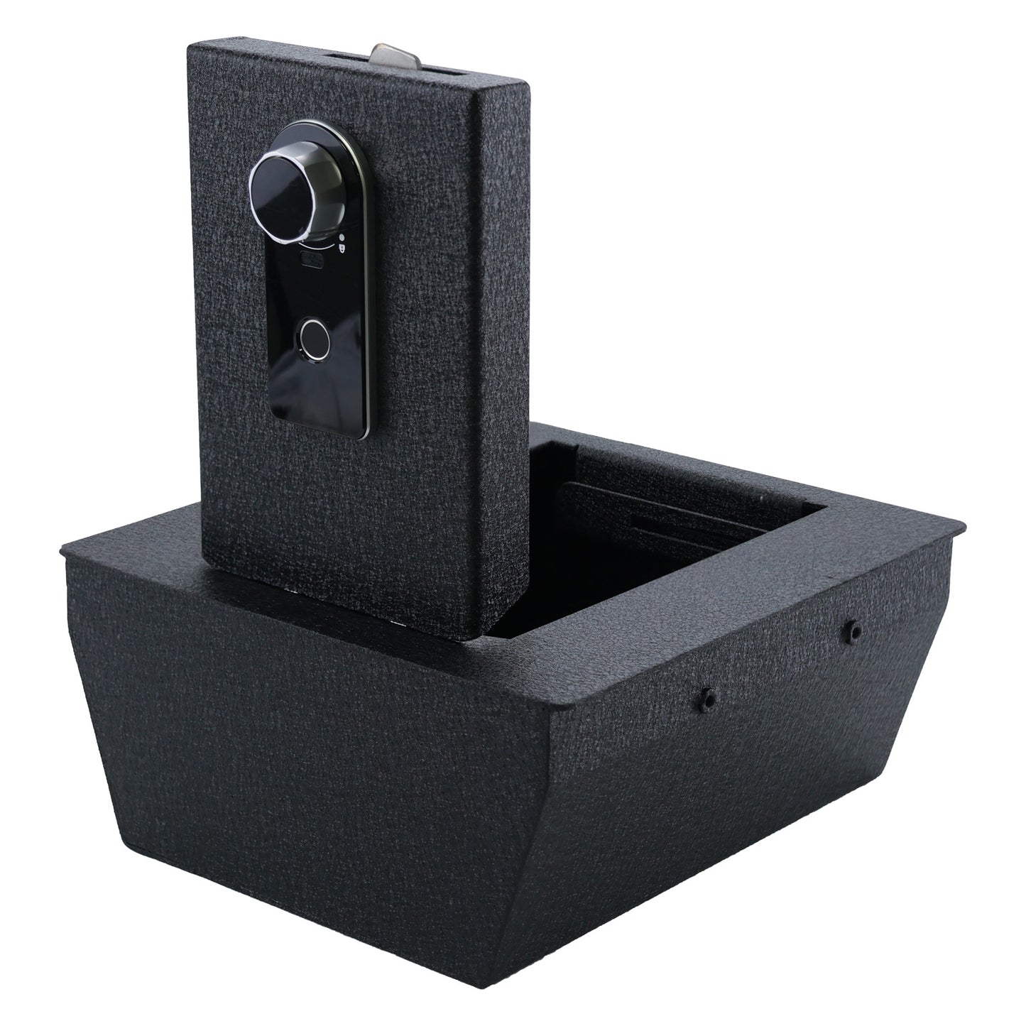 Console Safe Vault for 2024-2025 Toyota Grandhighlander (Fingerprint Lock with Key)