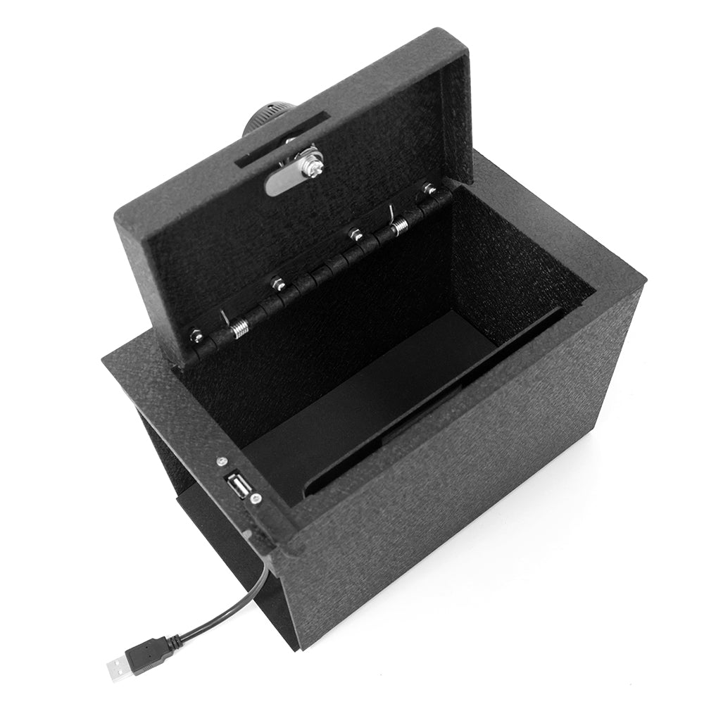 Console Safe Vault for 2015-2020 Lexus NX 200 (4-Digit Combo Lock)