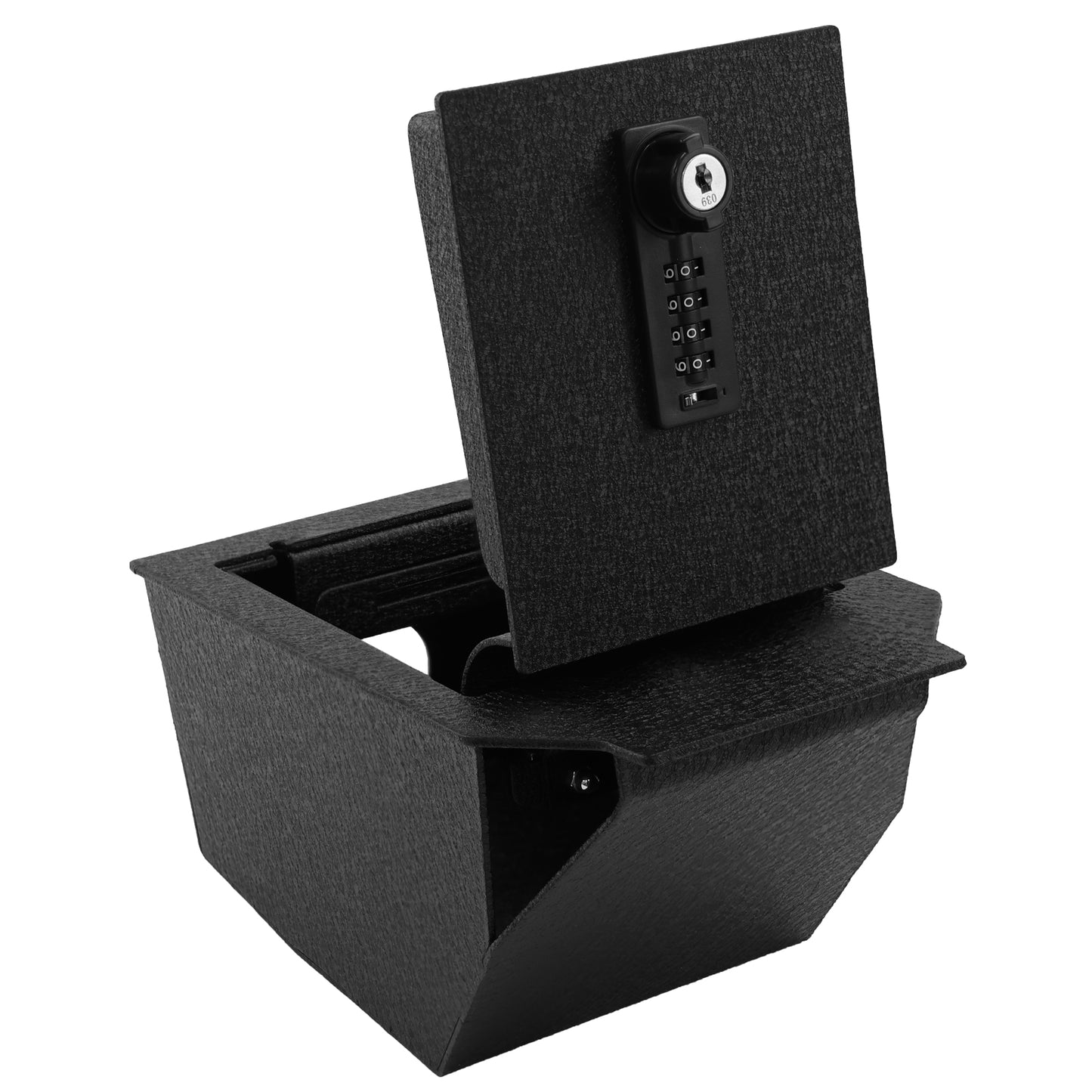 Pro Console Safe Vault for 2025 BMW X3 (4 Digit Combo Lock with Key)