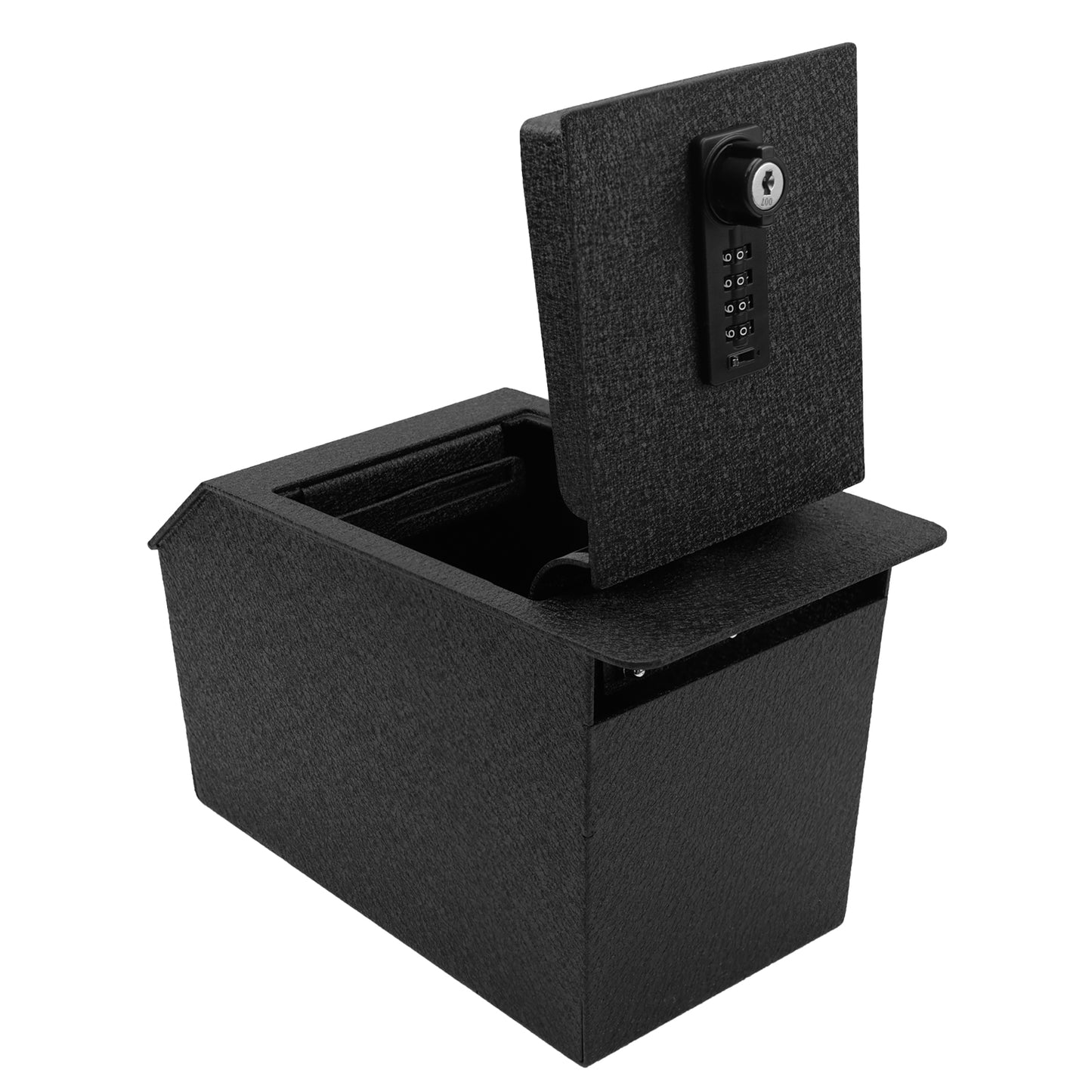Pro Console Safe Vault for 2025 Toyota Camry (4 Digit Combo Lock with Key)