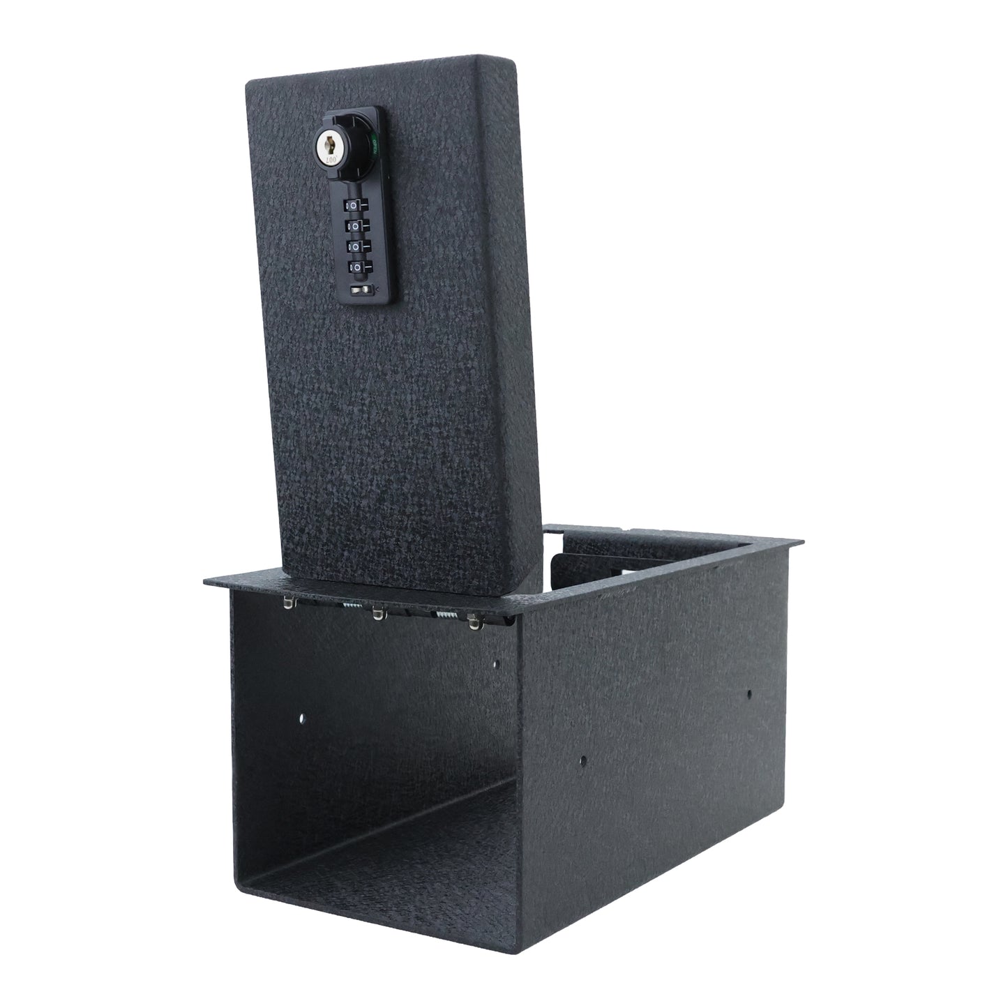 Console Safe Vault for 2015-2019 Subaru Outback (4 Digit Combo Lock with Key)